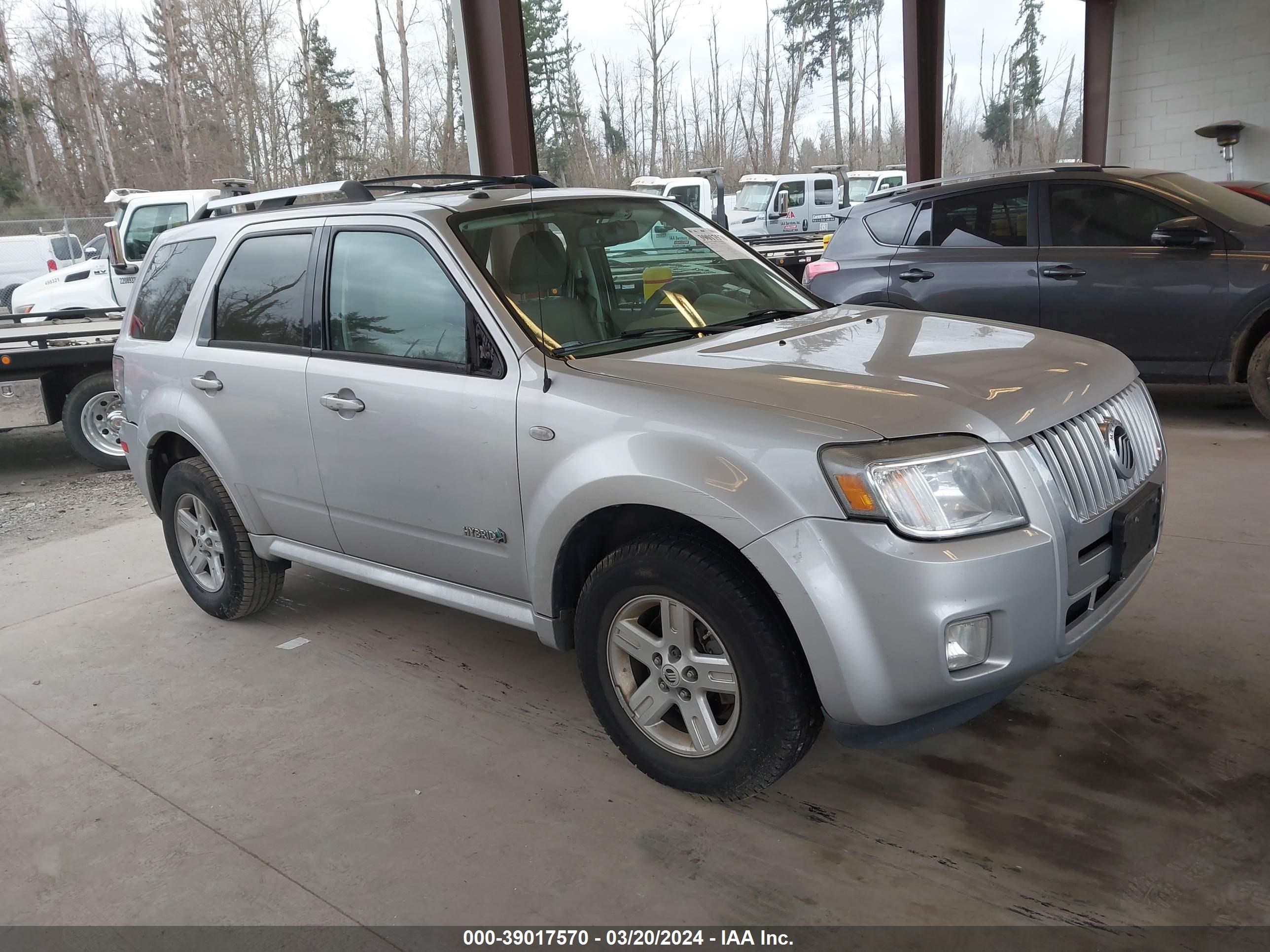 MERCURY MARINER 2009 4m2cu29379kj13899