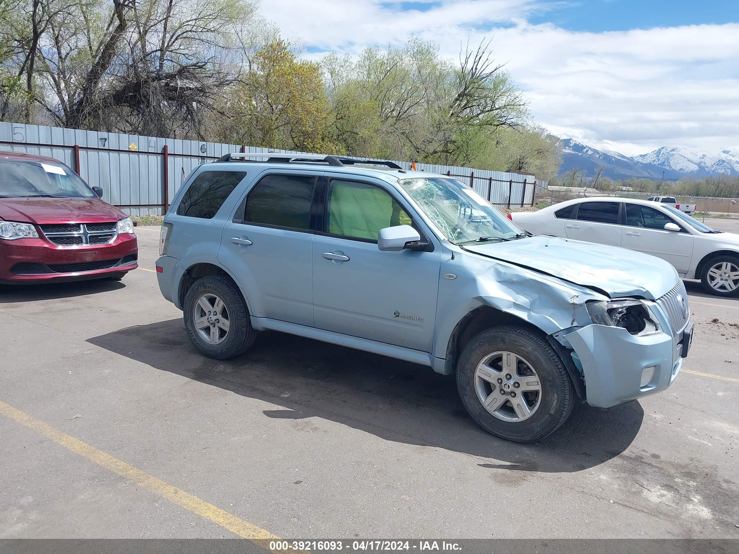 MERCURY MARINER 2008 4m2cu29h08kj32627