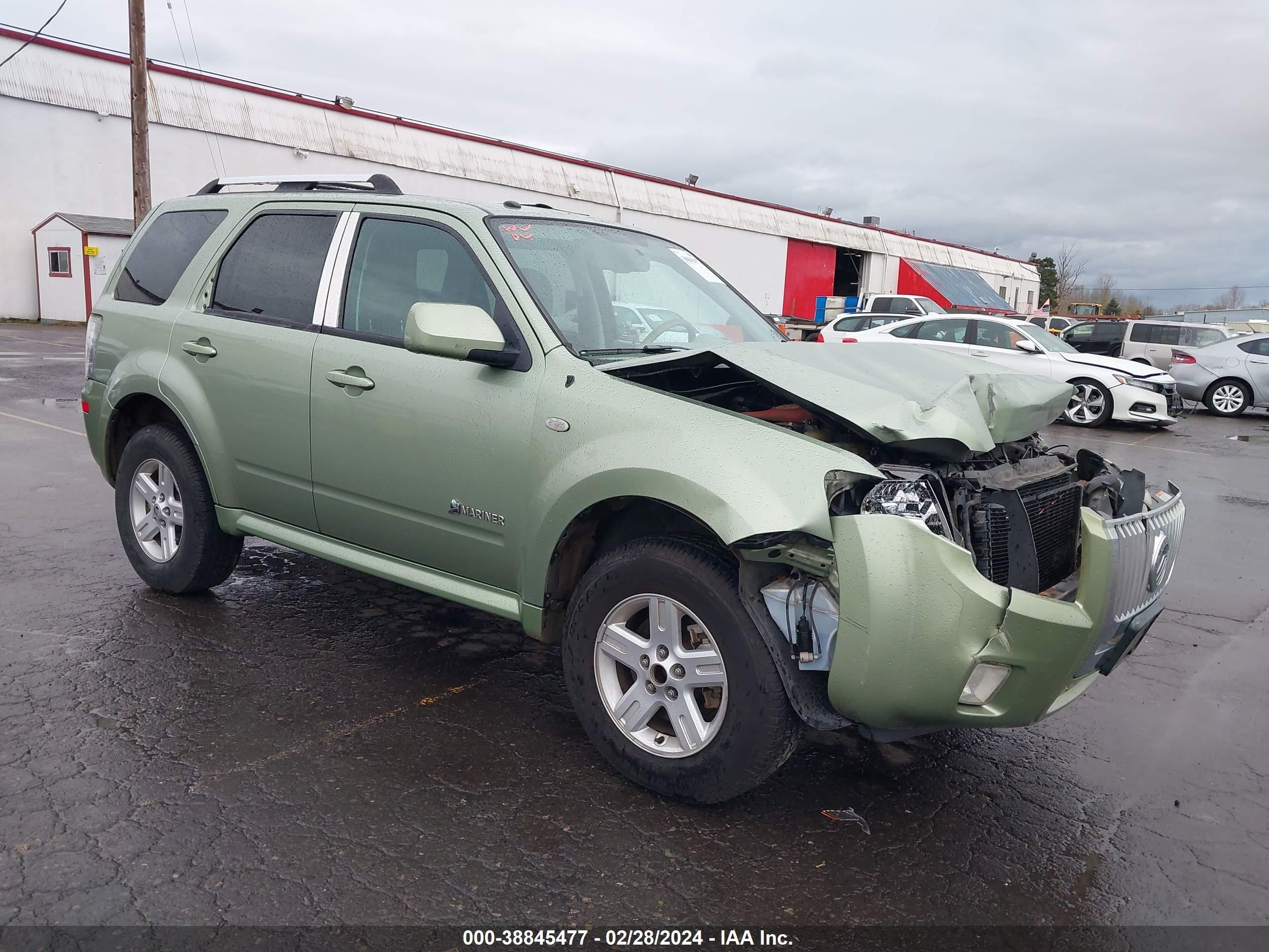 MERCURY MARINER 2008 4m2cu39h58kj06952