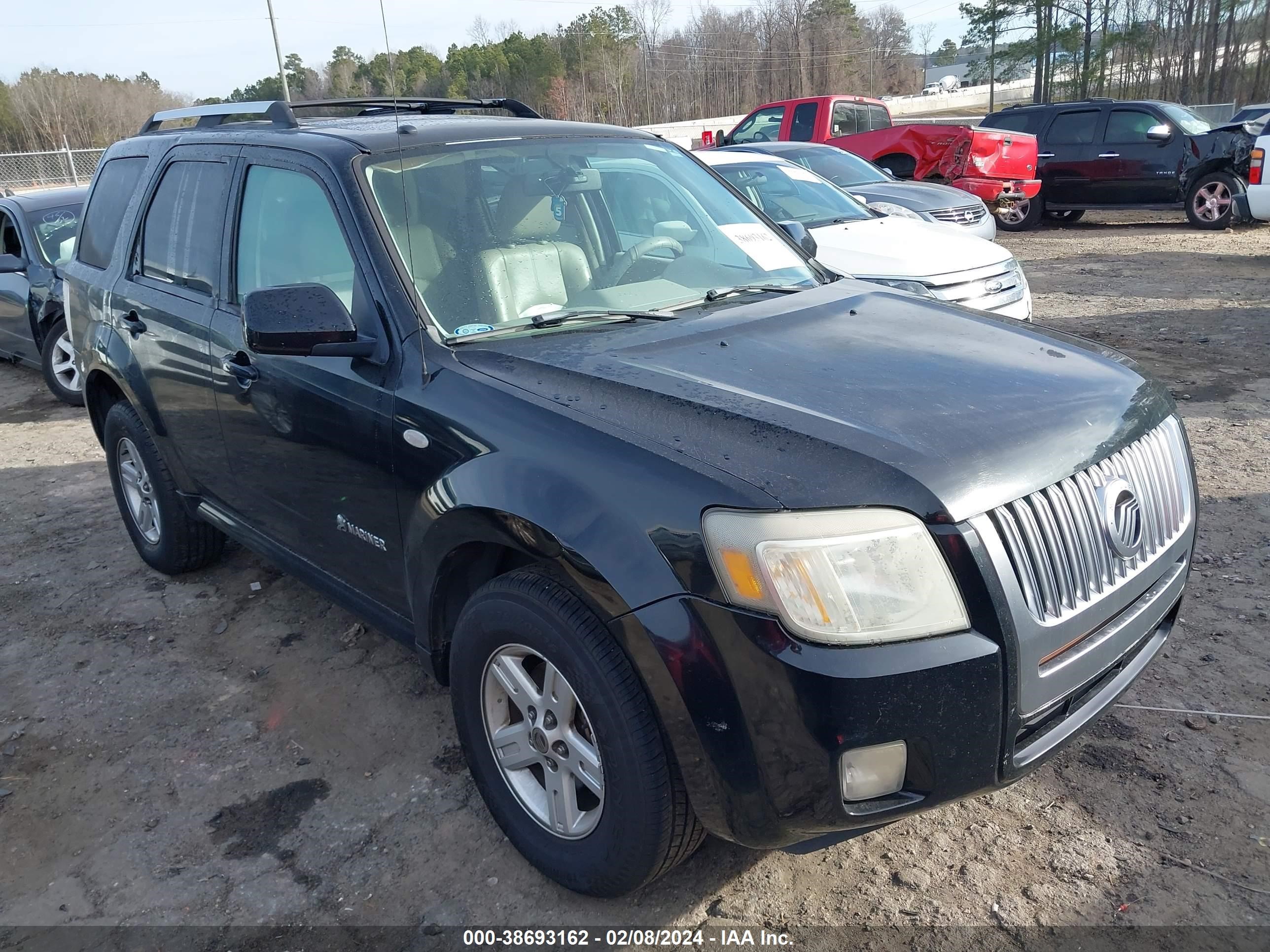 MERCURY MARINER 2008 4m2cu39h78kj32646