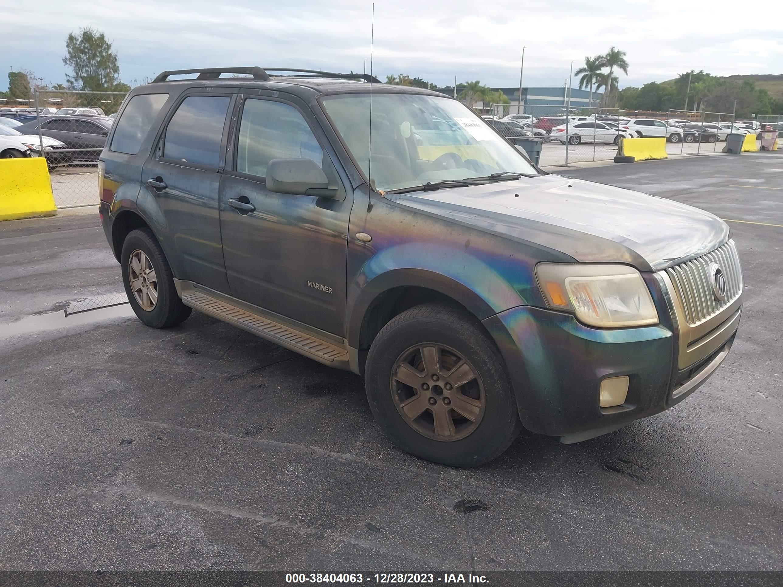 MERCURY MARINER 2008 4m2cu81118kj08418