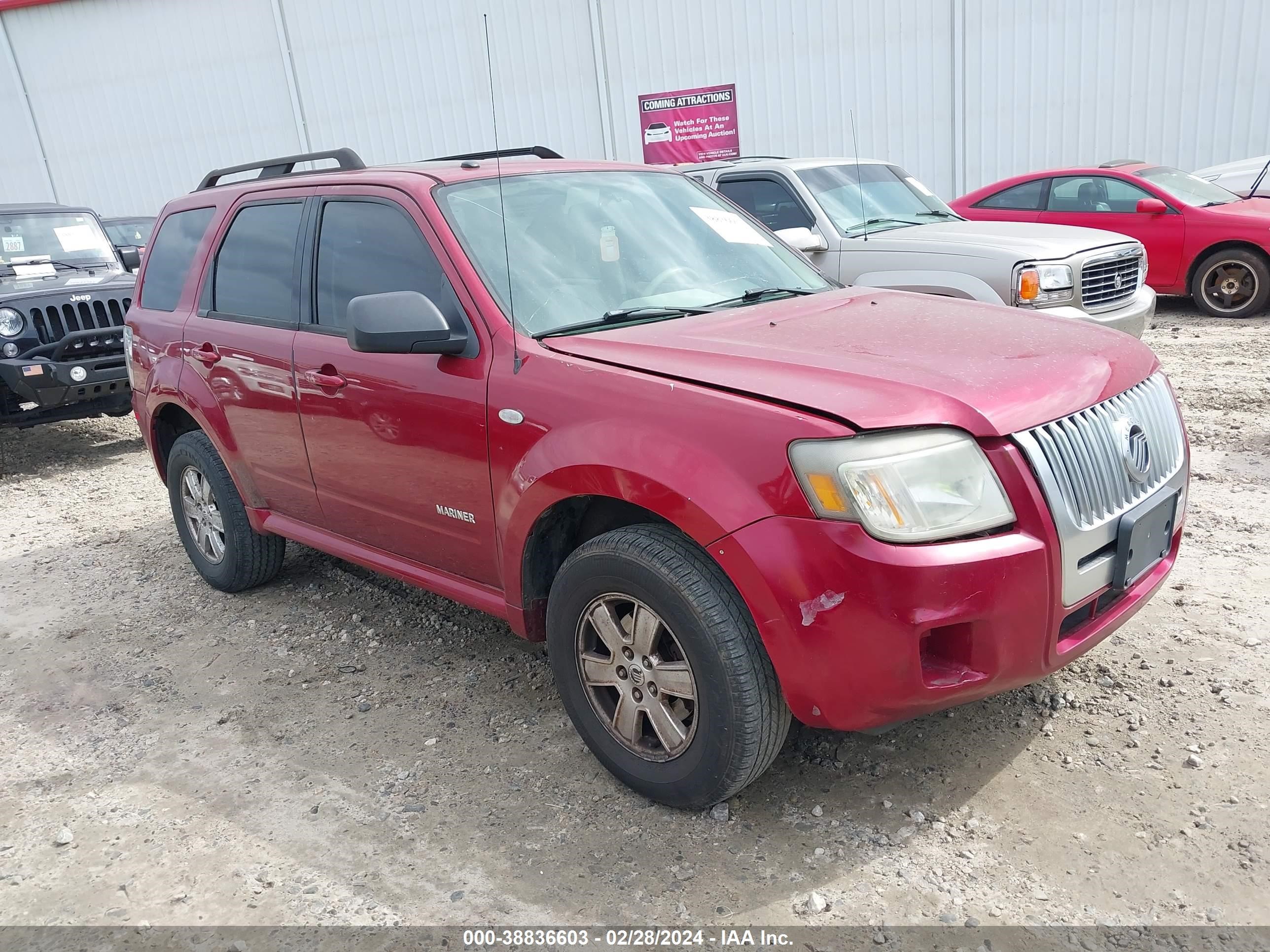 MERCURY MARINER 2008 4m2cu81128kj23171