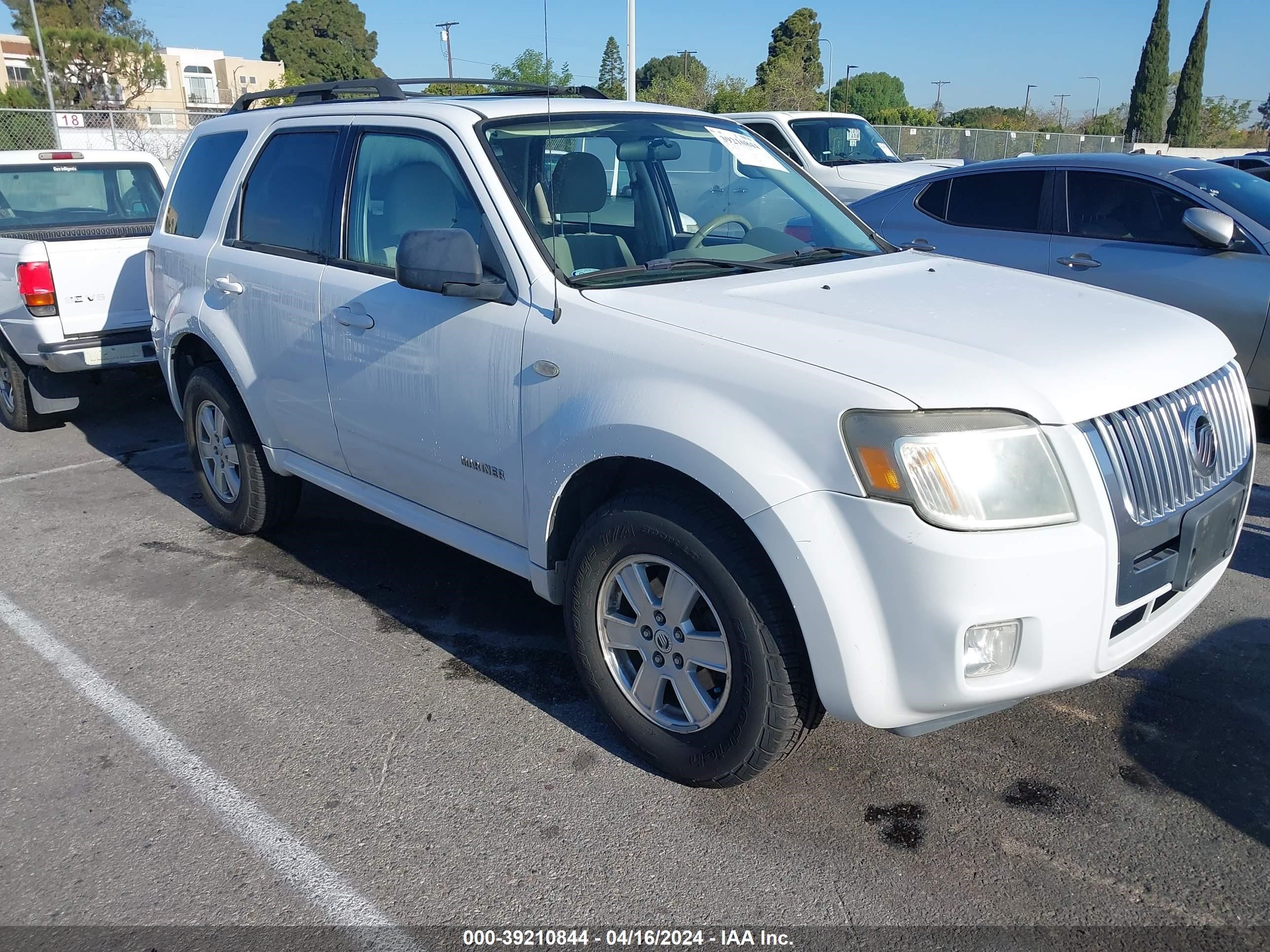 MERCURY MARINER 2008 4m2cu81128kj43873