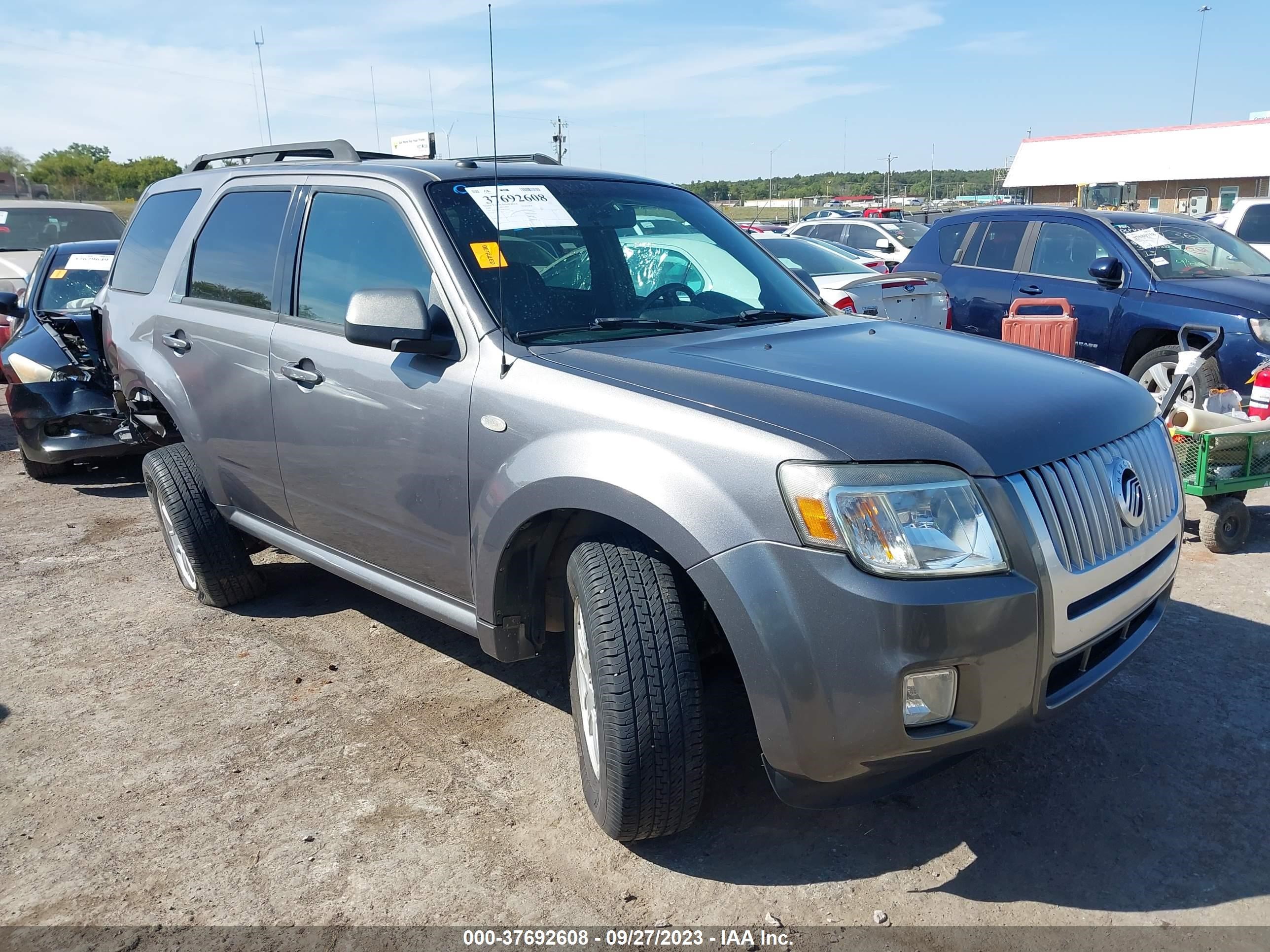 MERCURY MARINER 2009 4m2cu817x9kj13669