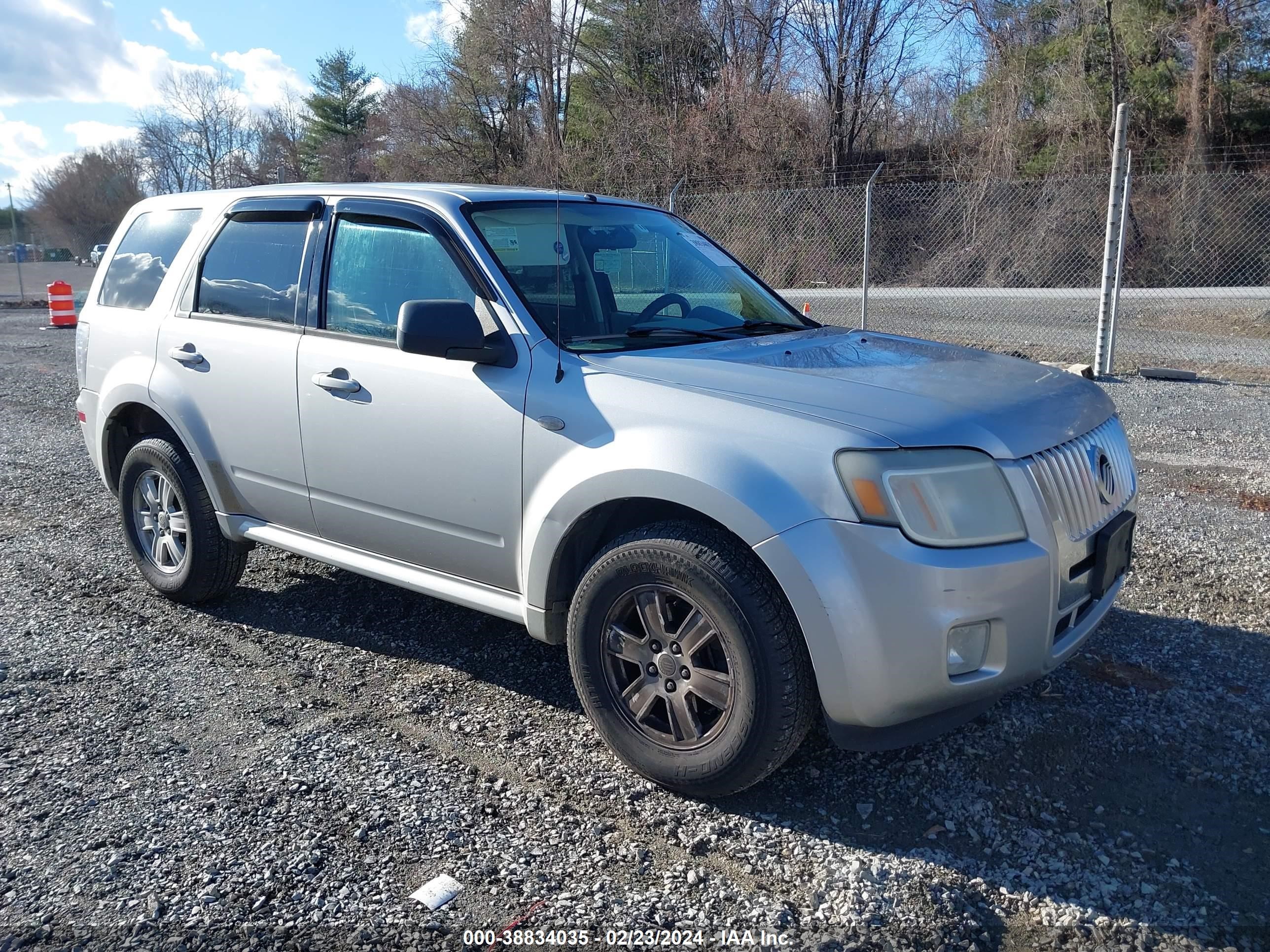 MERCURY MARINER 2009 4m2cu81g99kj10150