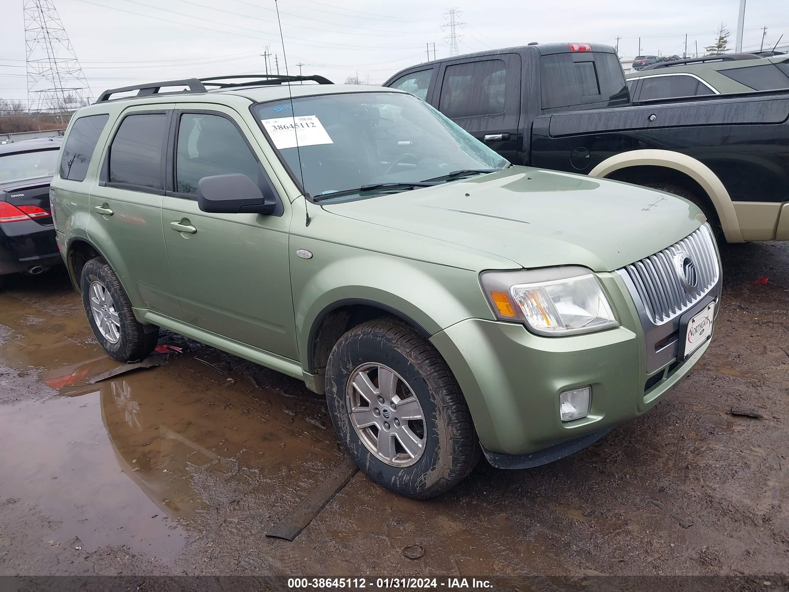 MERCURY MARINER 2009 4m2cu81gx9kj22758