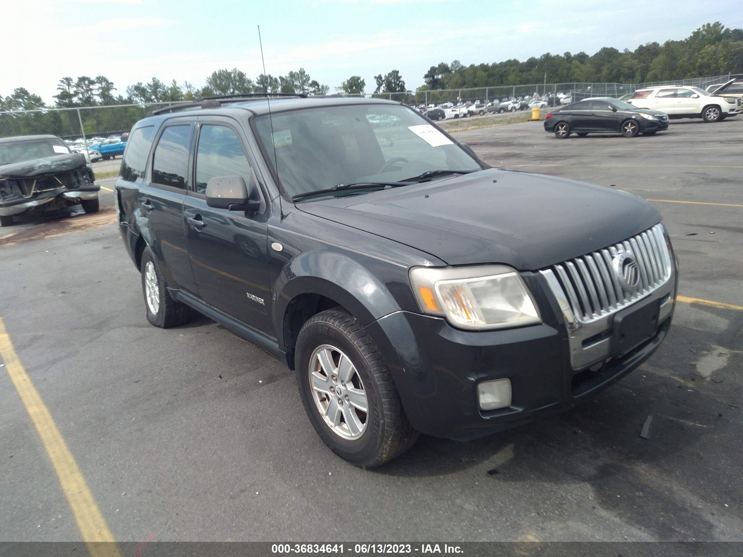 MERCURY MARINER 2008 4m2cu81z08kj46292