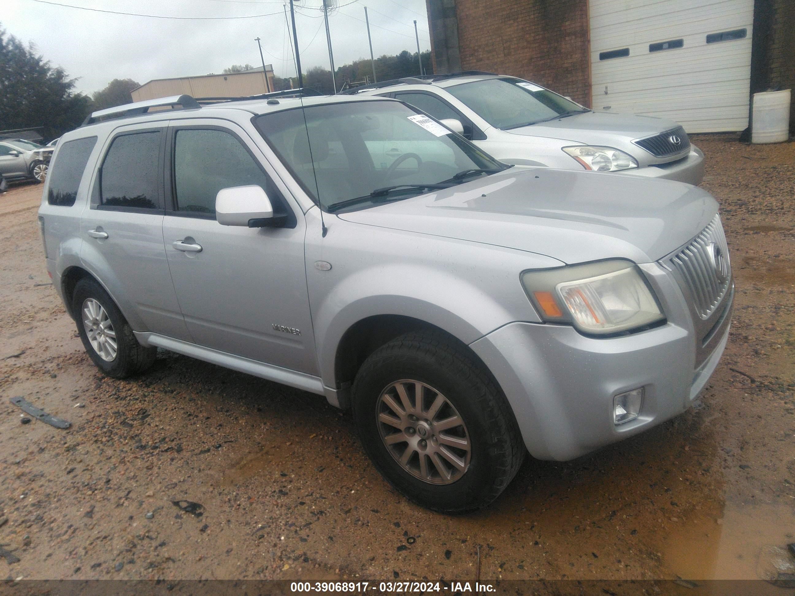 MERCURY MARINER 2008 4m2cu87148kj27813