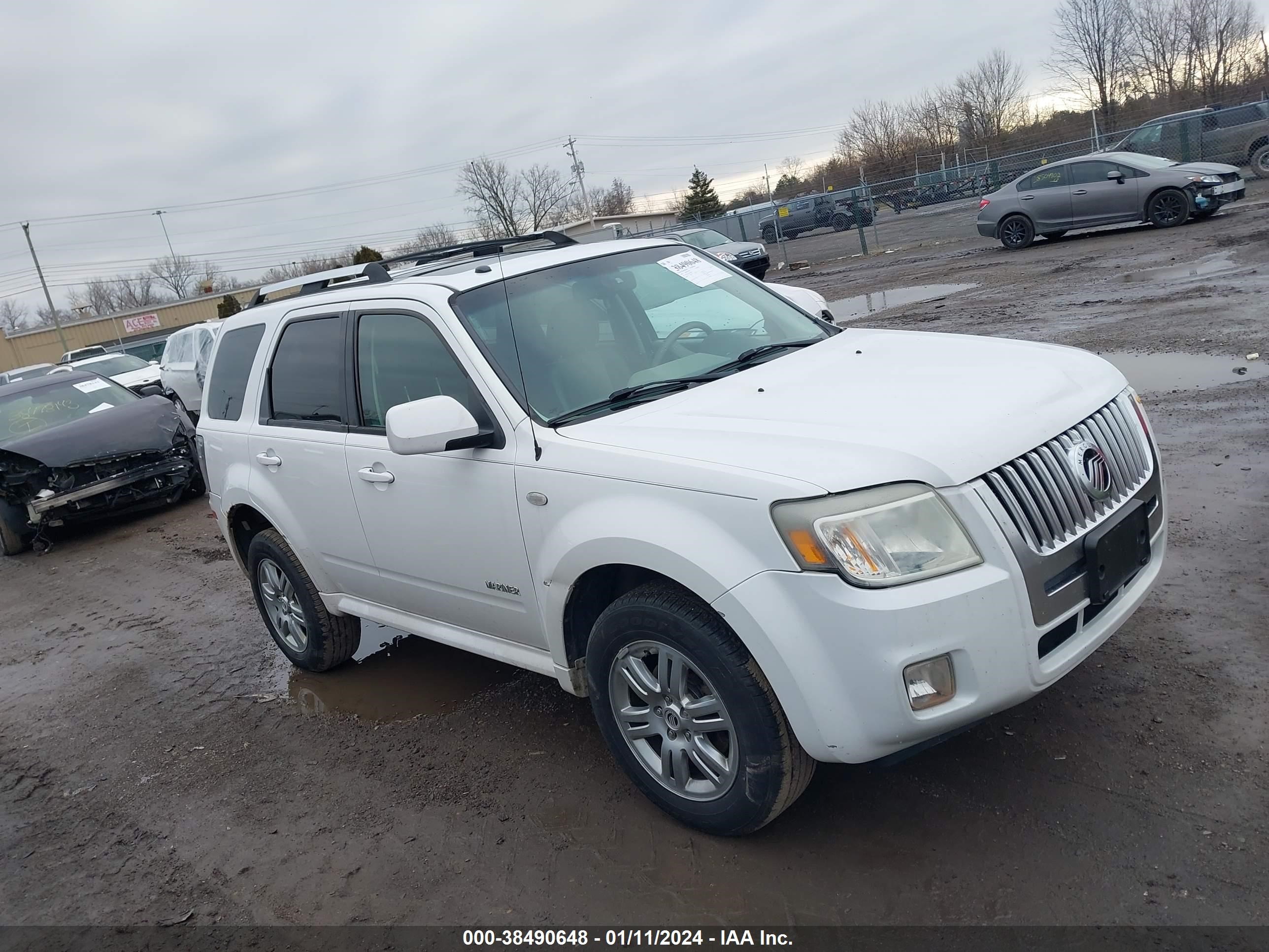 MERCURY MARINER 2008 4m2cu87148kj39007