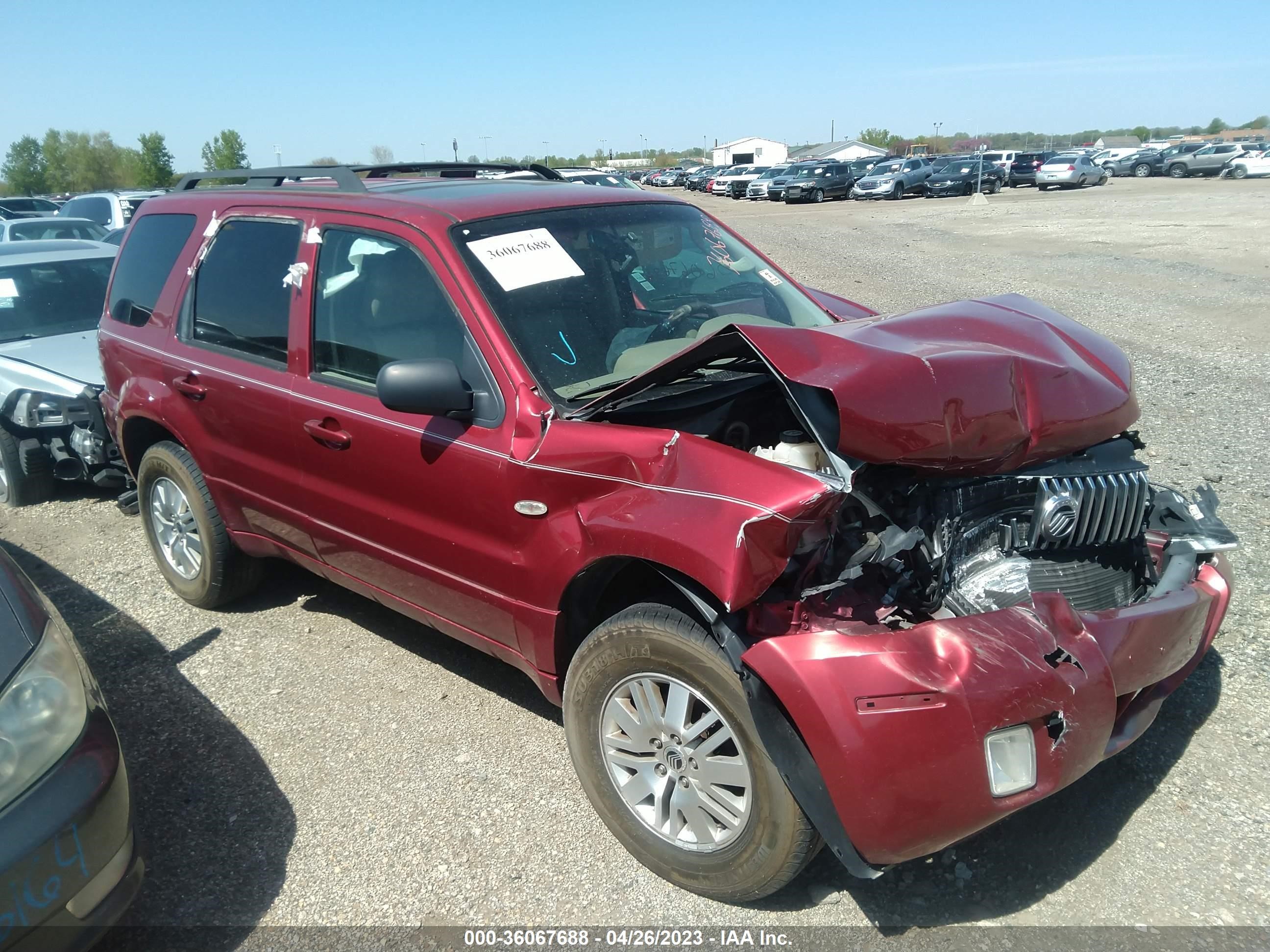 MERCURY MARINER 2007 4m2cu87177kj15640