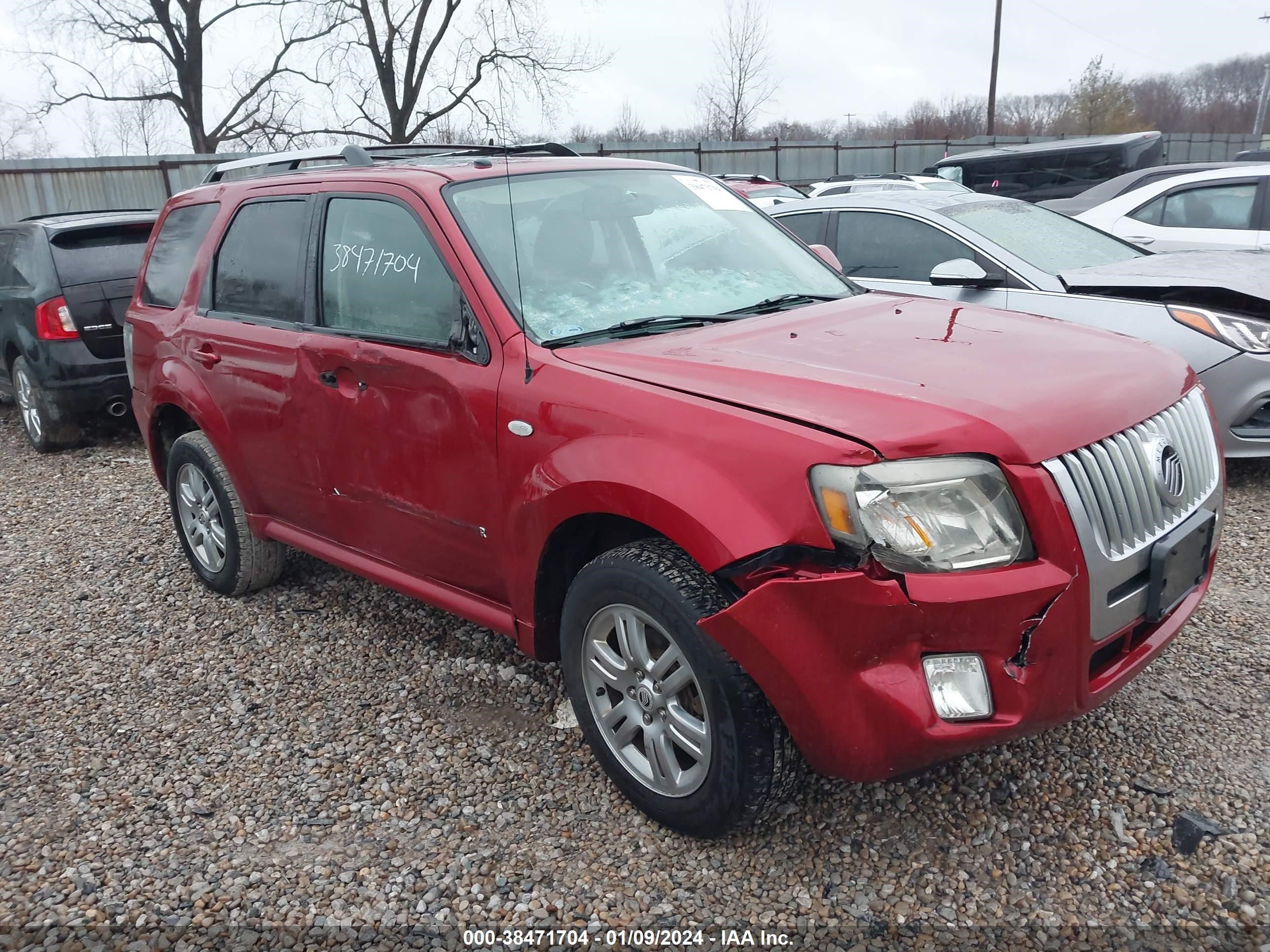 MERCURY MARINER 2008 4m2cu87178kj31497