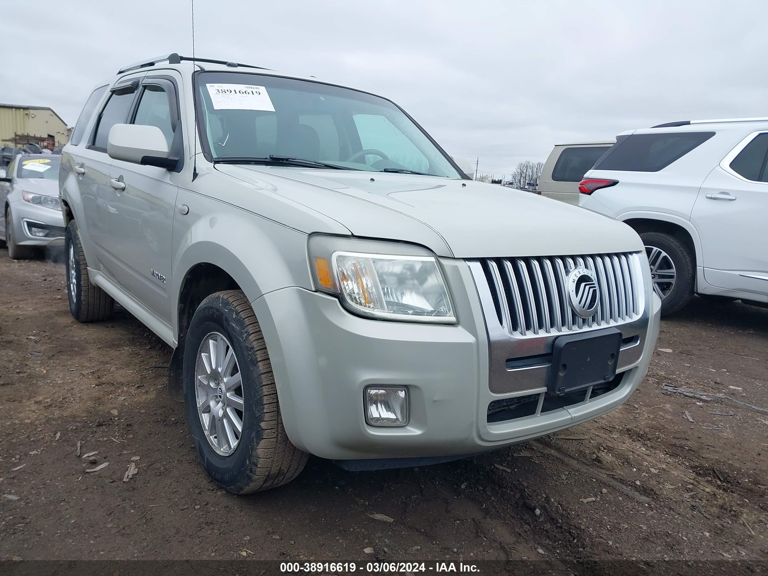 MERCURY MARINER 2008 4m2cu87188kj38698