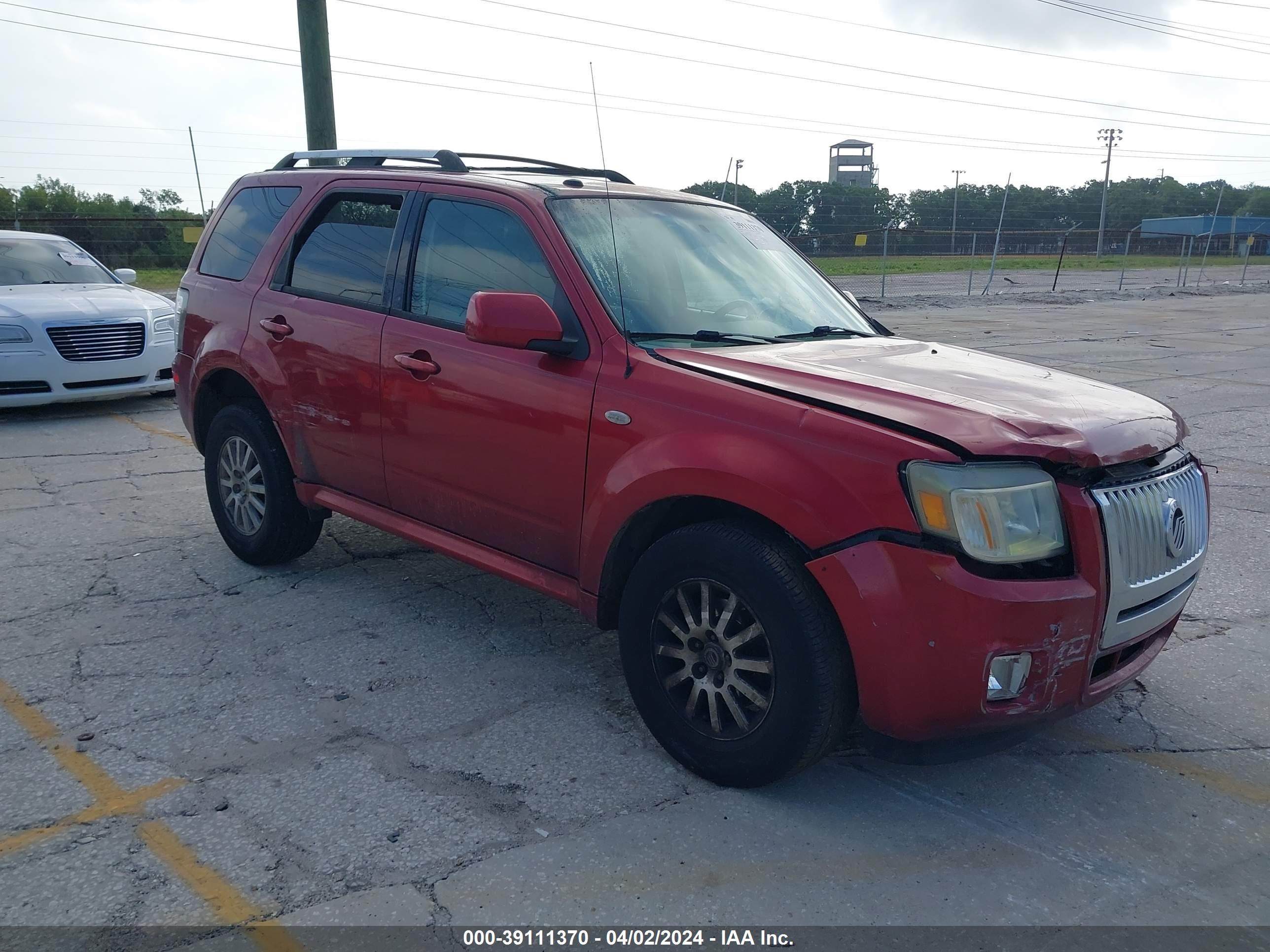 MERCURY MARINER 2009 4m2cu87799kj06803