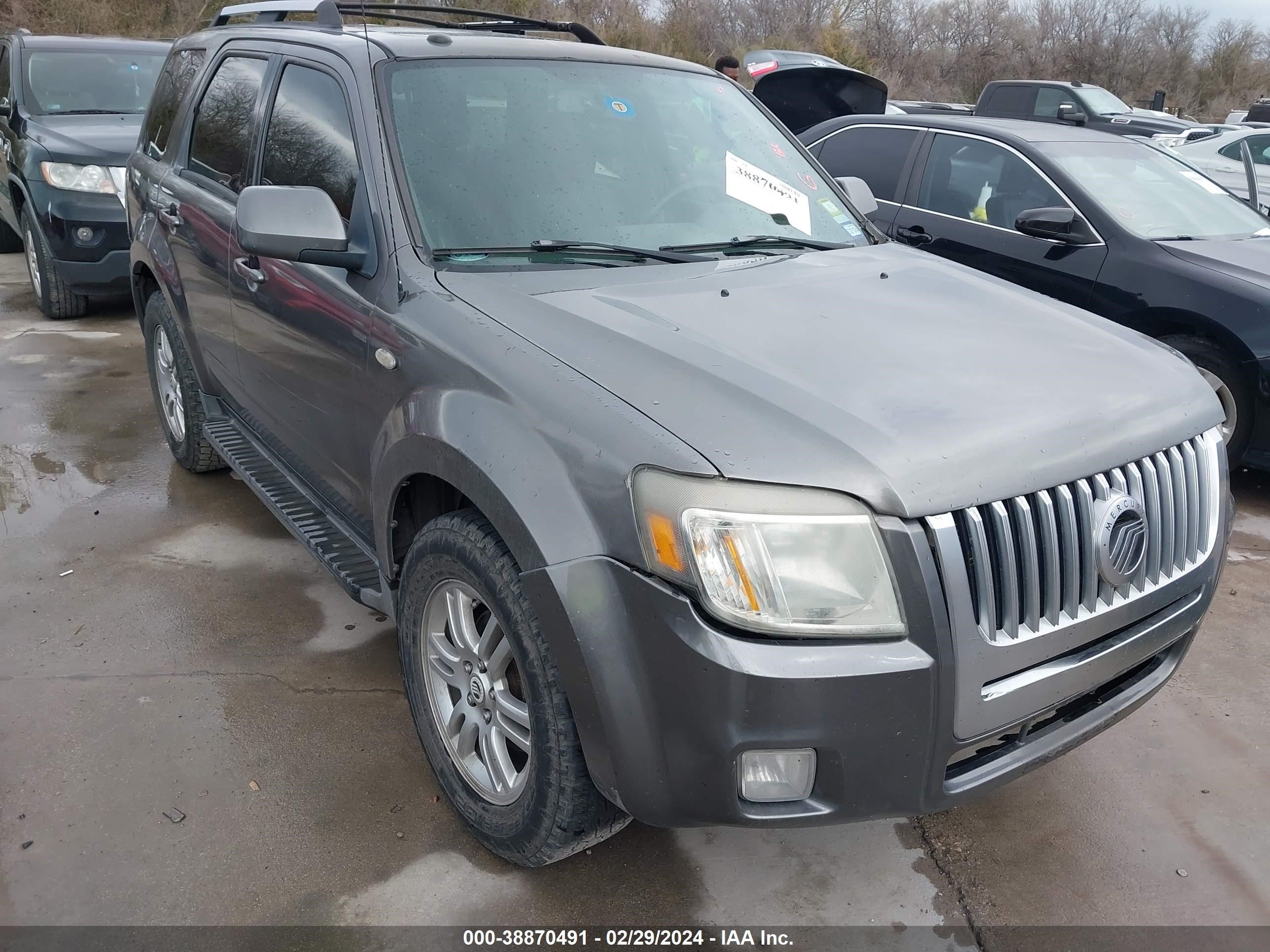 MERCURY MARINER 2009 4m2cu87g49kj24559