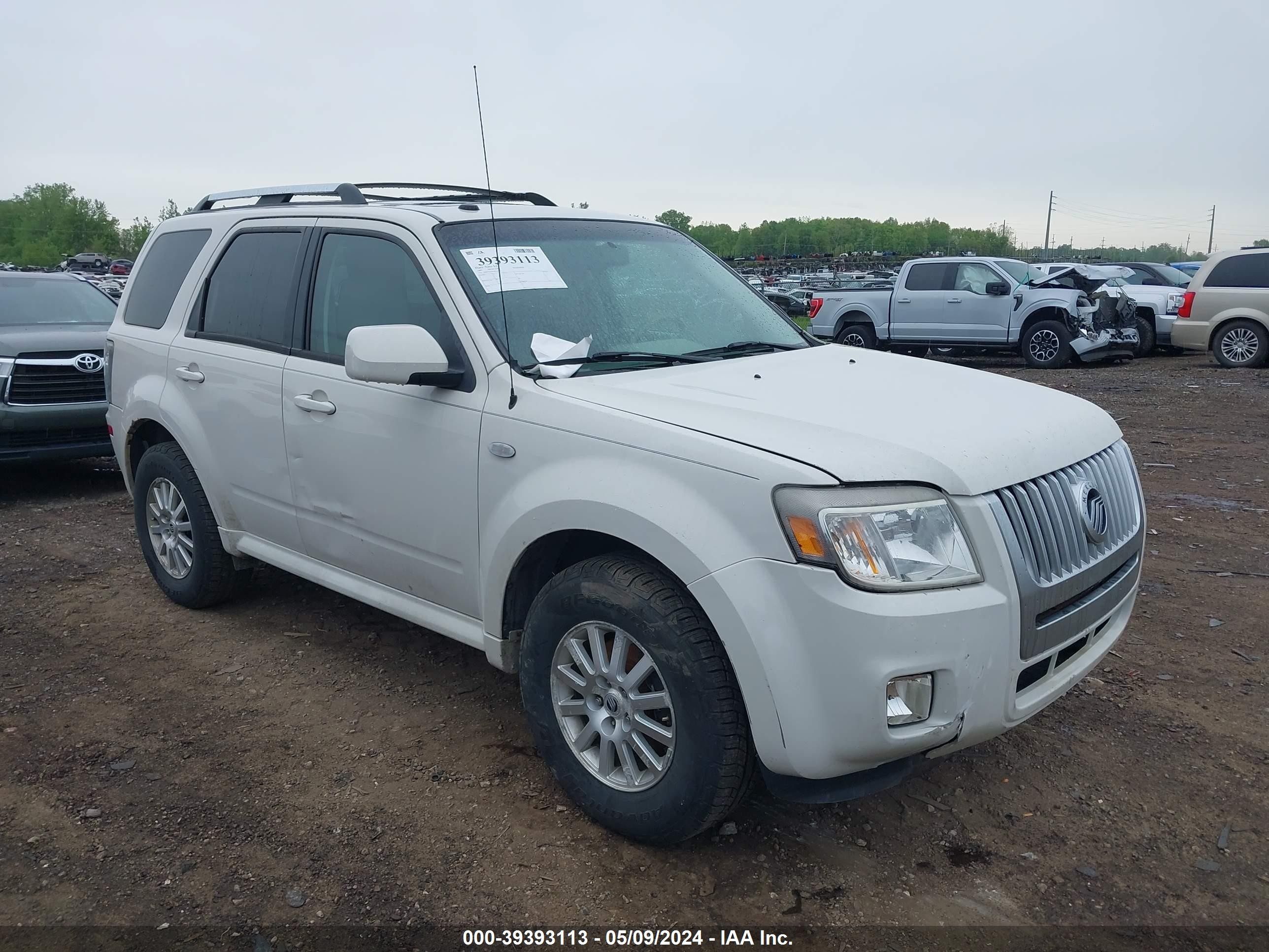 MERCURY MARINER 2009 4m2cu87g59kj24618