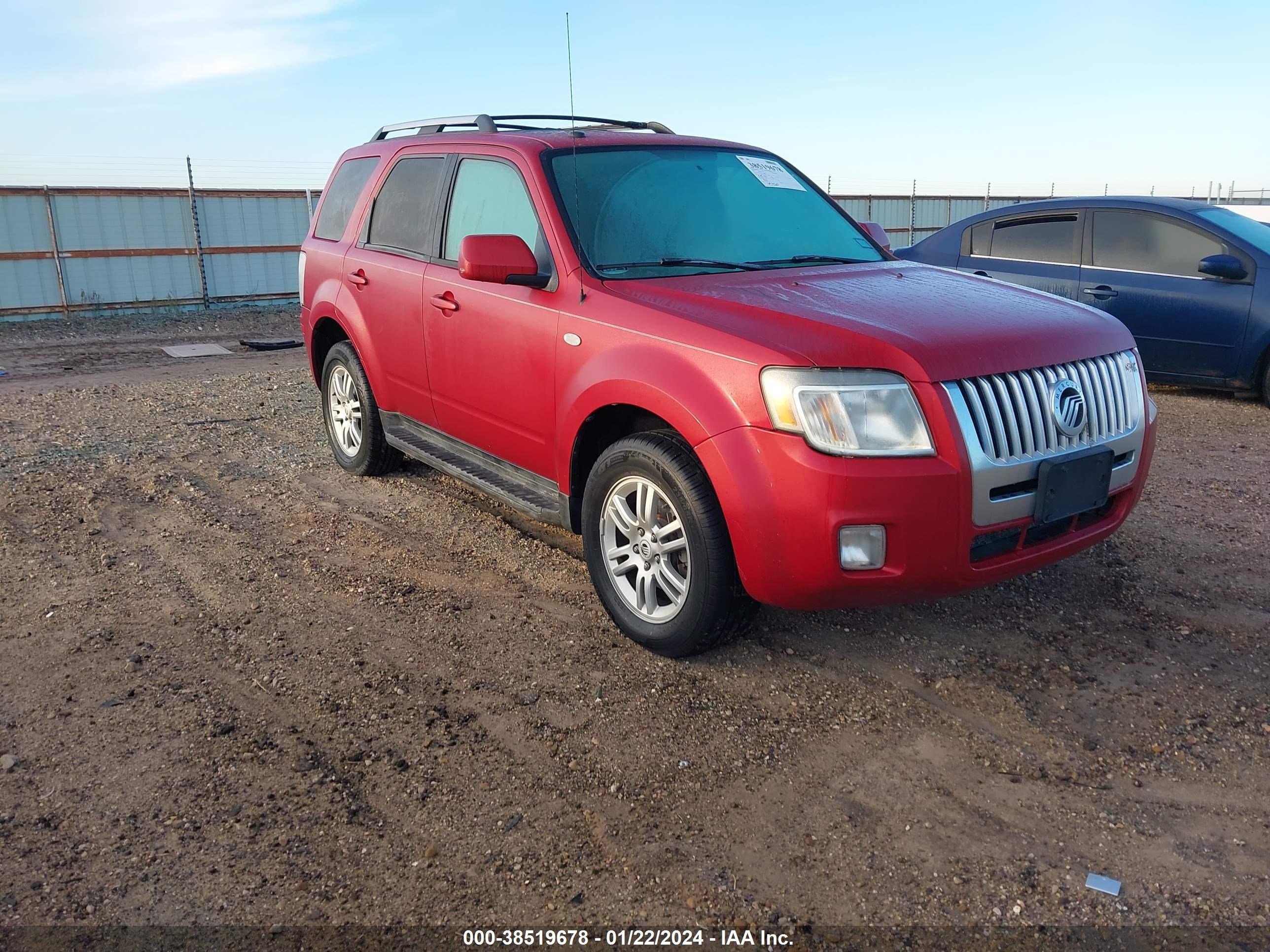 MERCURY MARINER 2009 4m2cu87g69kj25079