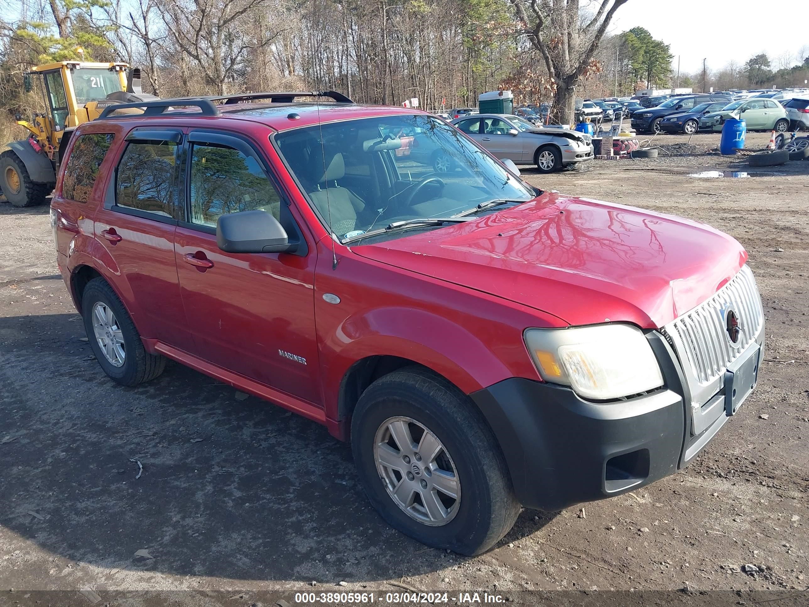 MERCURY MARINER 2008 4m2cu91198kj33086