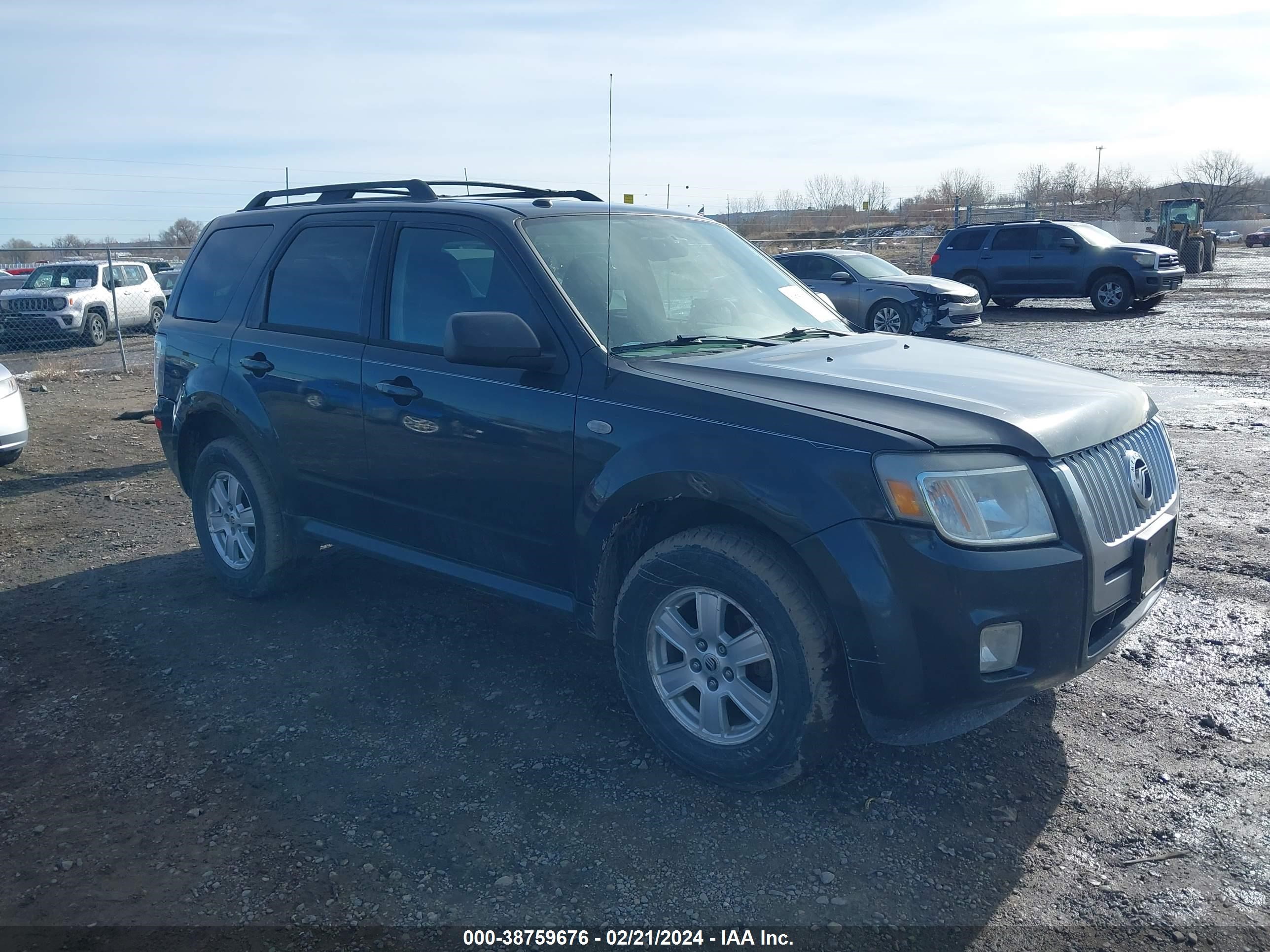 MERCURY MARINER 2009 4m2cu91g09kj08048