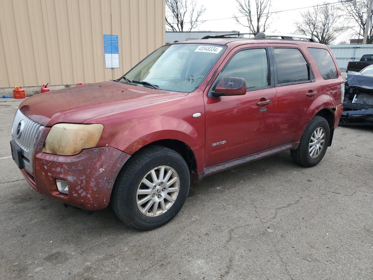 MERCURY MARINER 2008 4m2cu97138kj41448