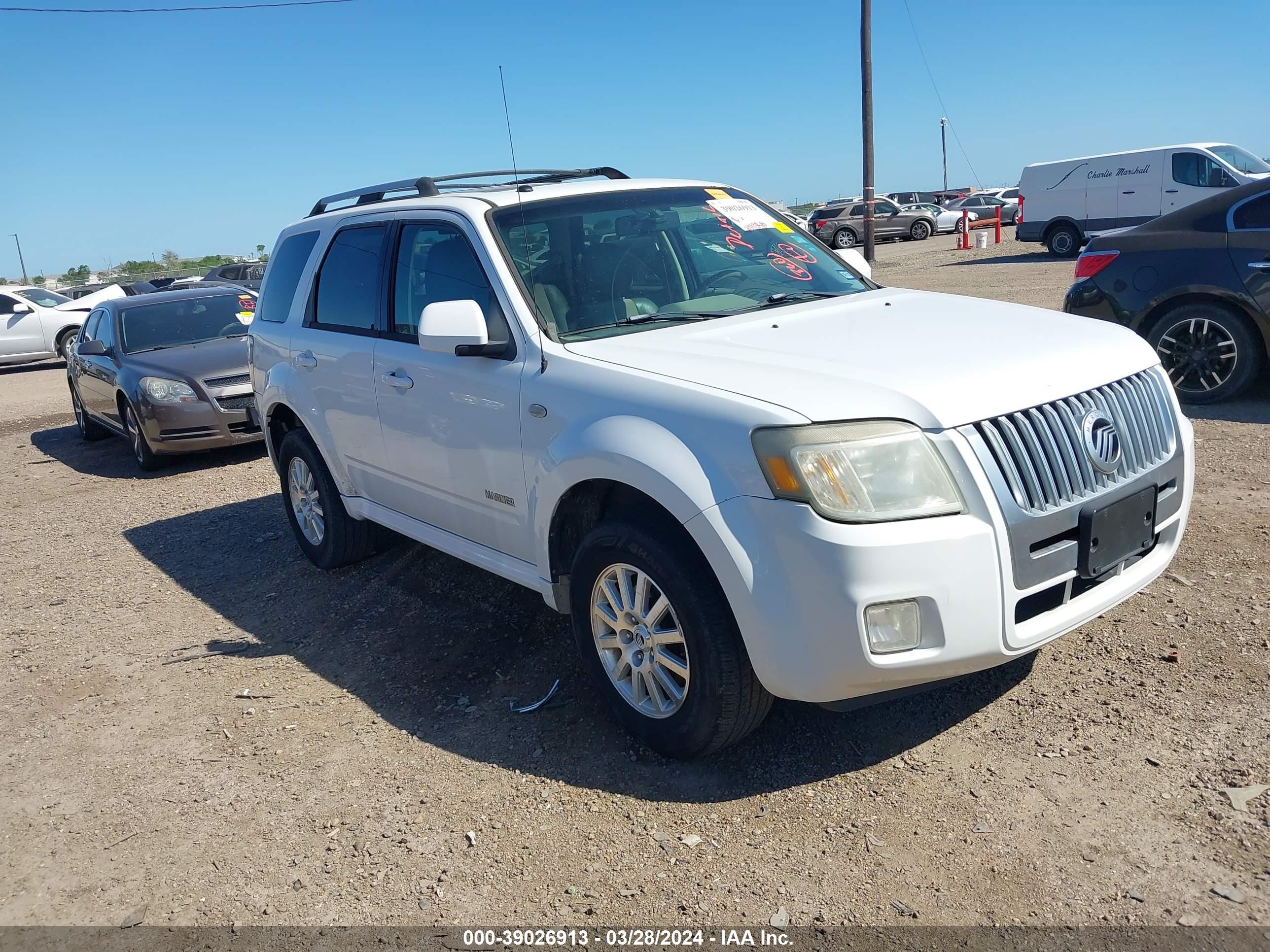 MERCURY MARINER 2008 4m2cu97148kj33410