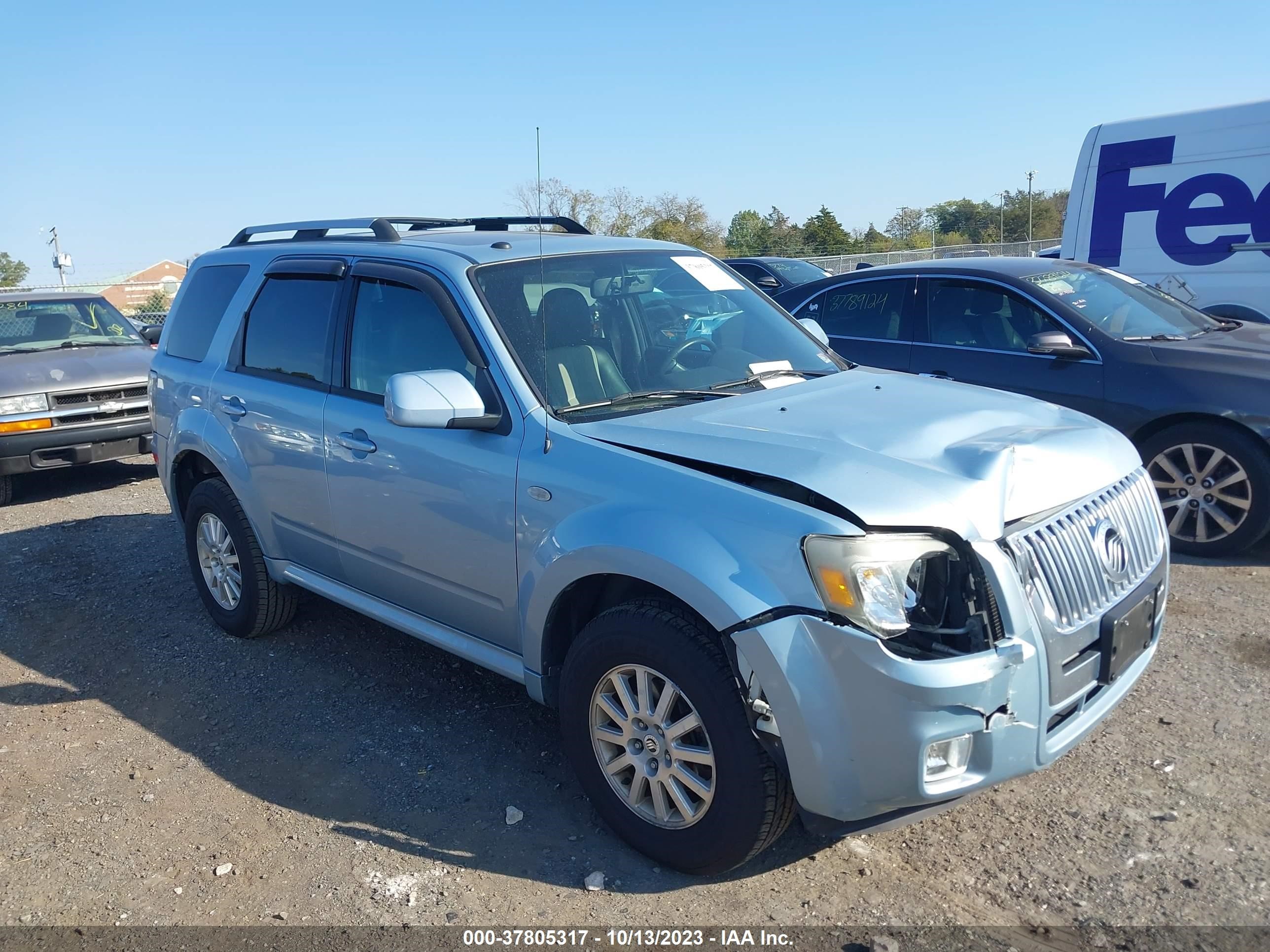 MERCURY MARINER 2009 4m2cu97g29kj07202