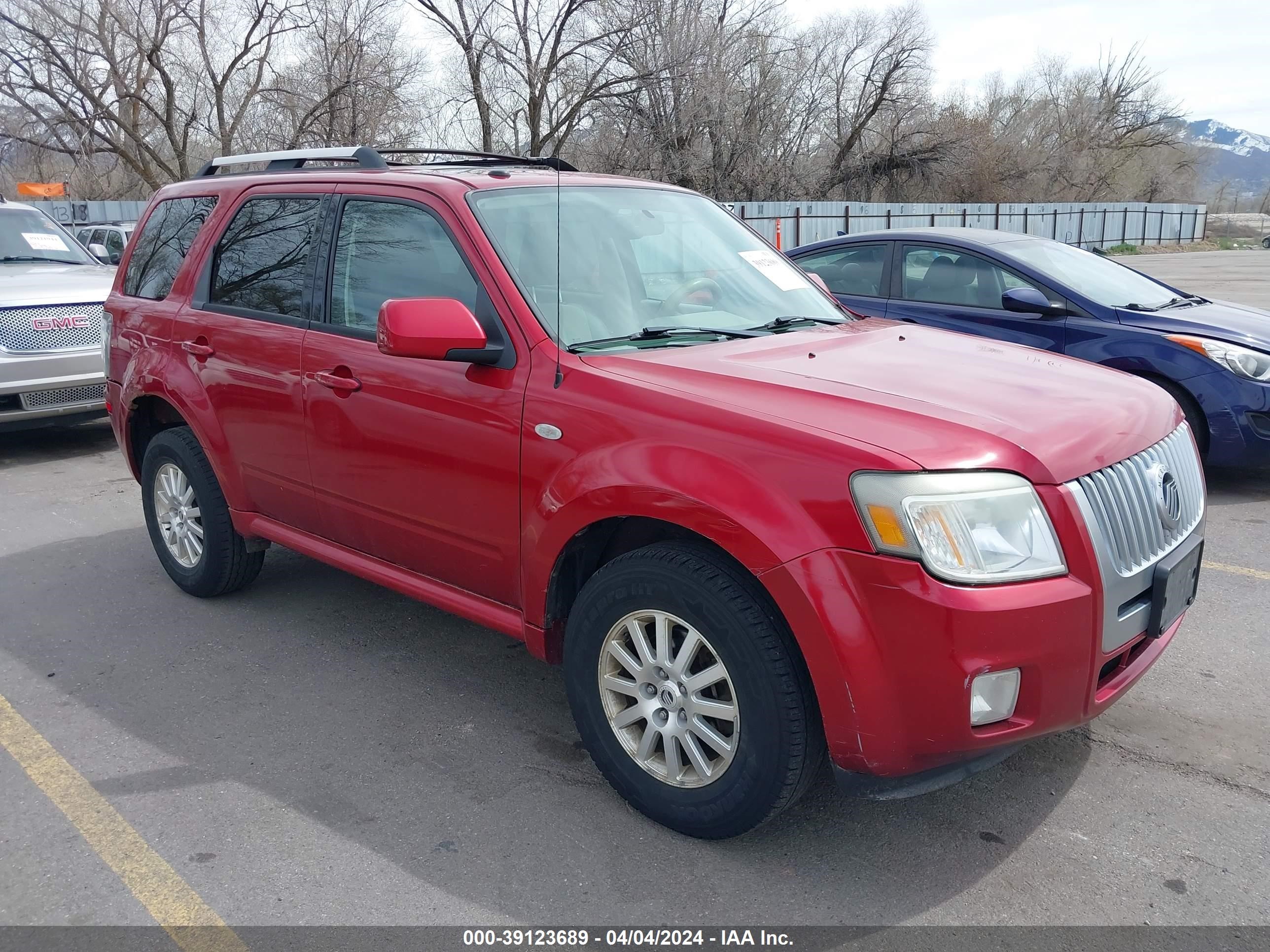 MERCURY MARINER 2009 4m2cu97g99kj06905