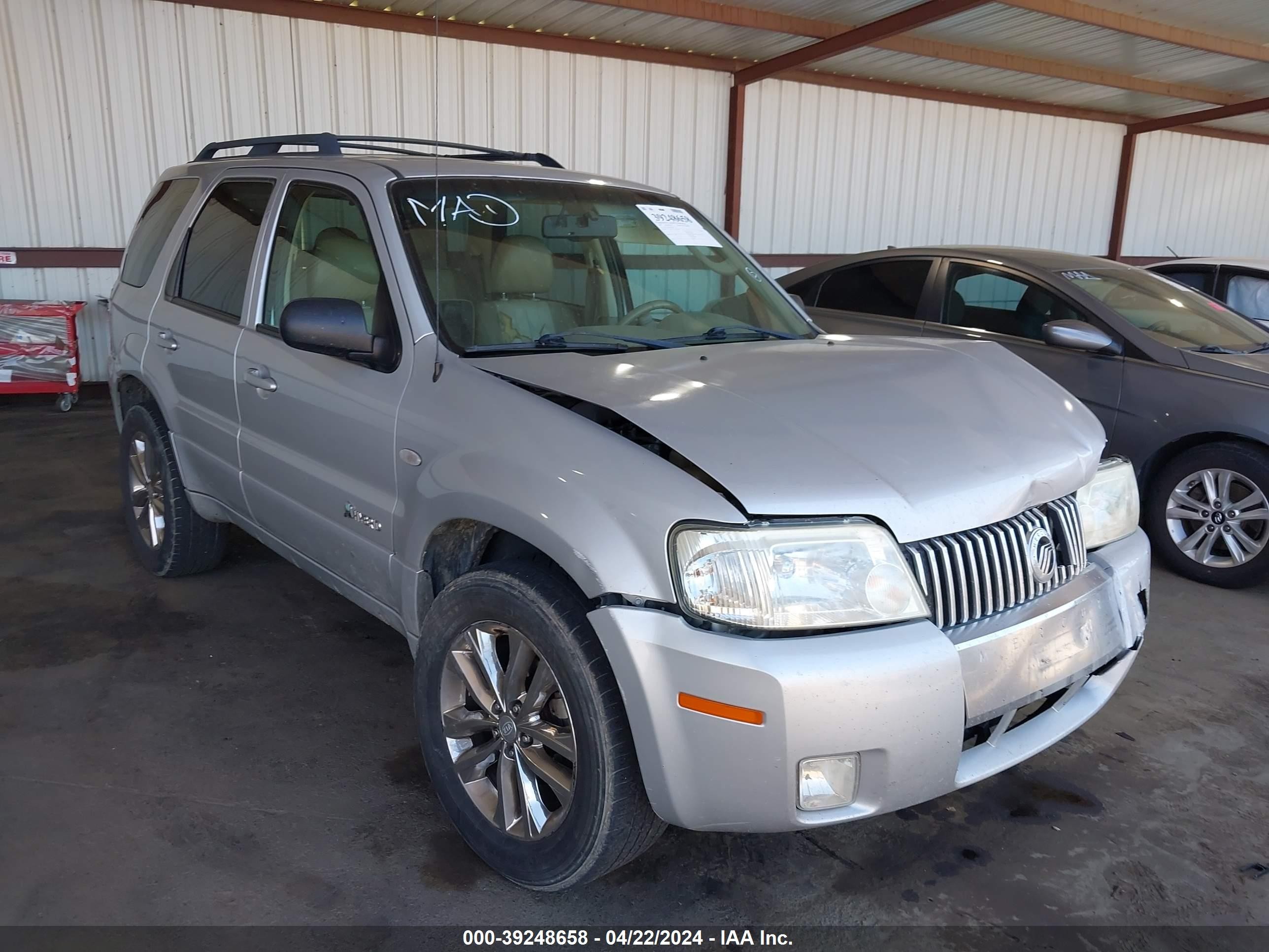 MERCURY MARINER 2006 4m2cu98h36kj01590