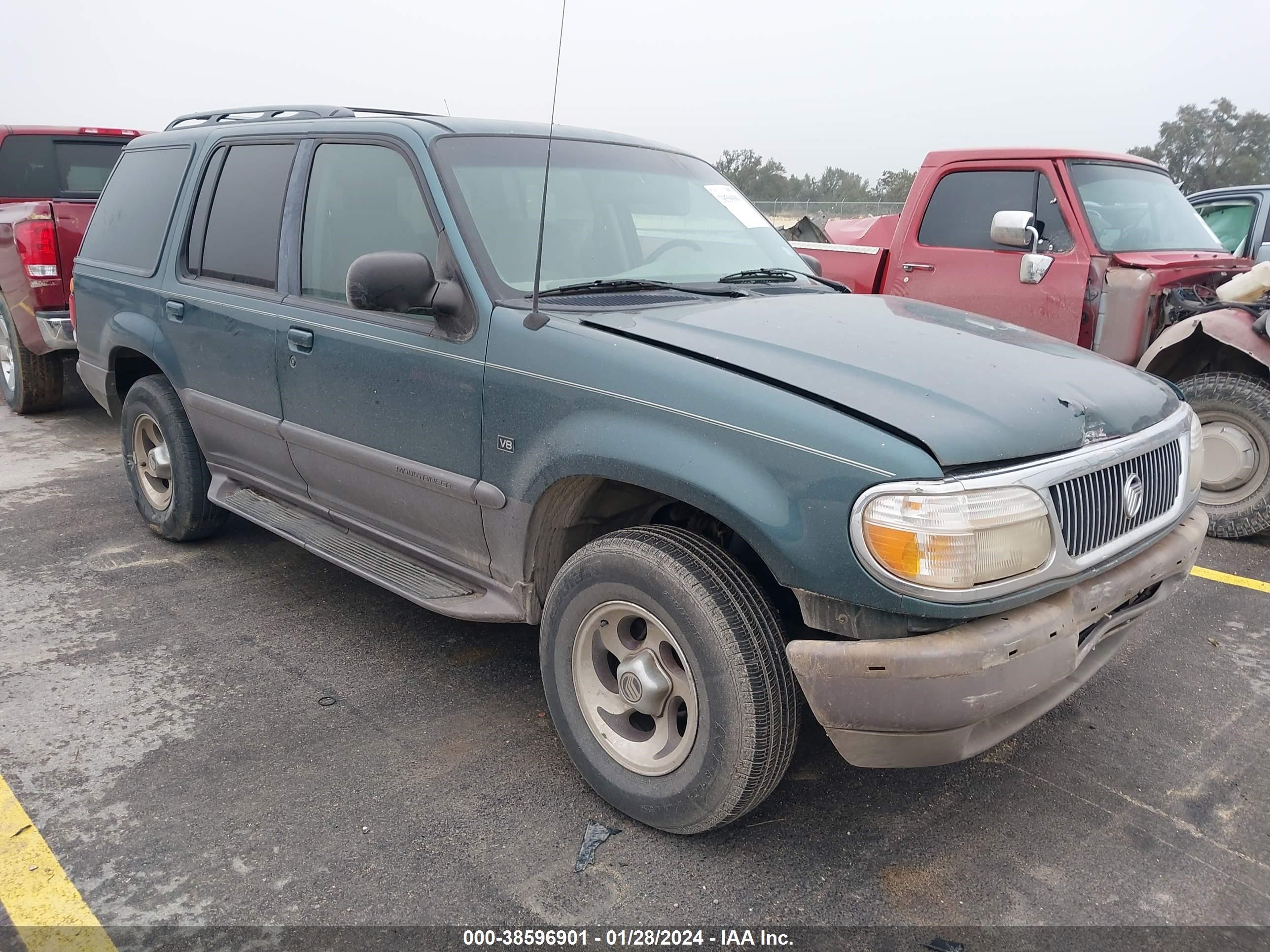 MERCURY MOUNTAINEER 1997 4m2du52p9vuj52074