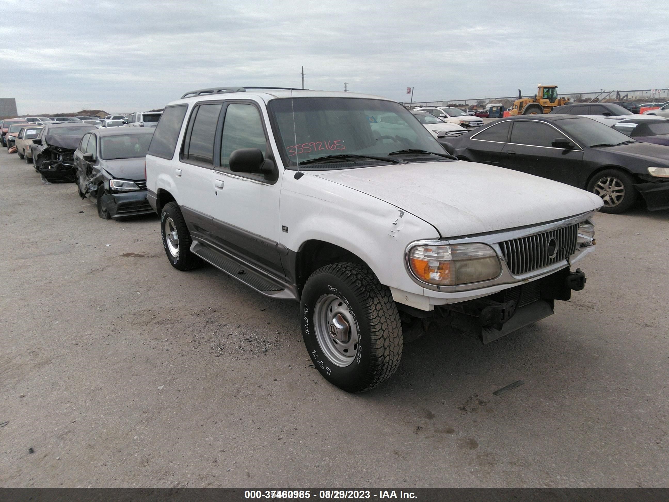 MERCURY MOUNTAINEER 1997 4m2du55p6vuj24535