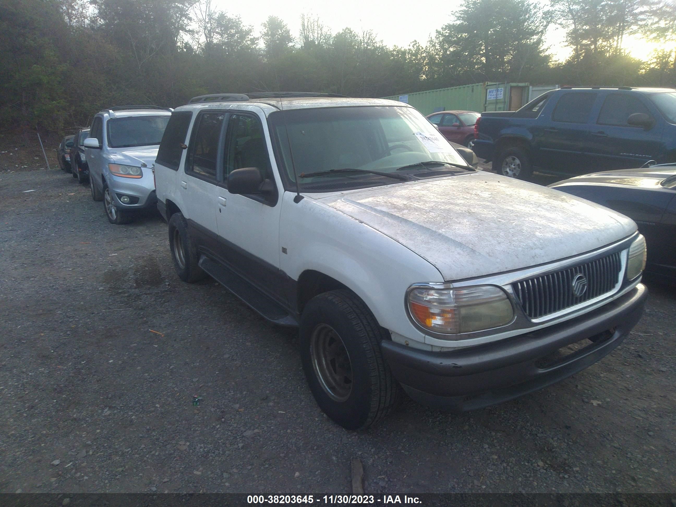 MERCURY MOUNTAINEER 1997 4m2du55p6vuj62525