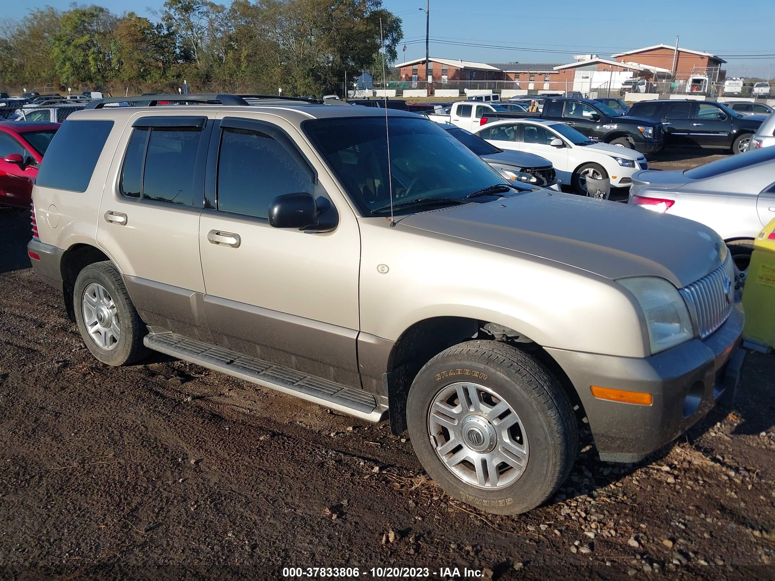 MERCURY MOUNTAINEER 2004 4m2du66k74uj01014