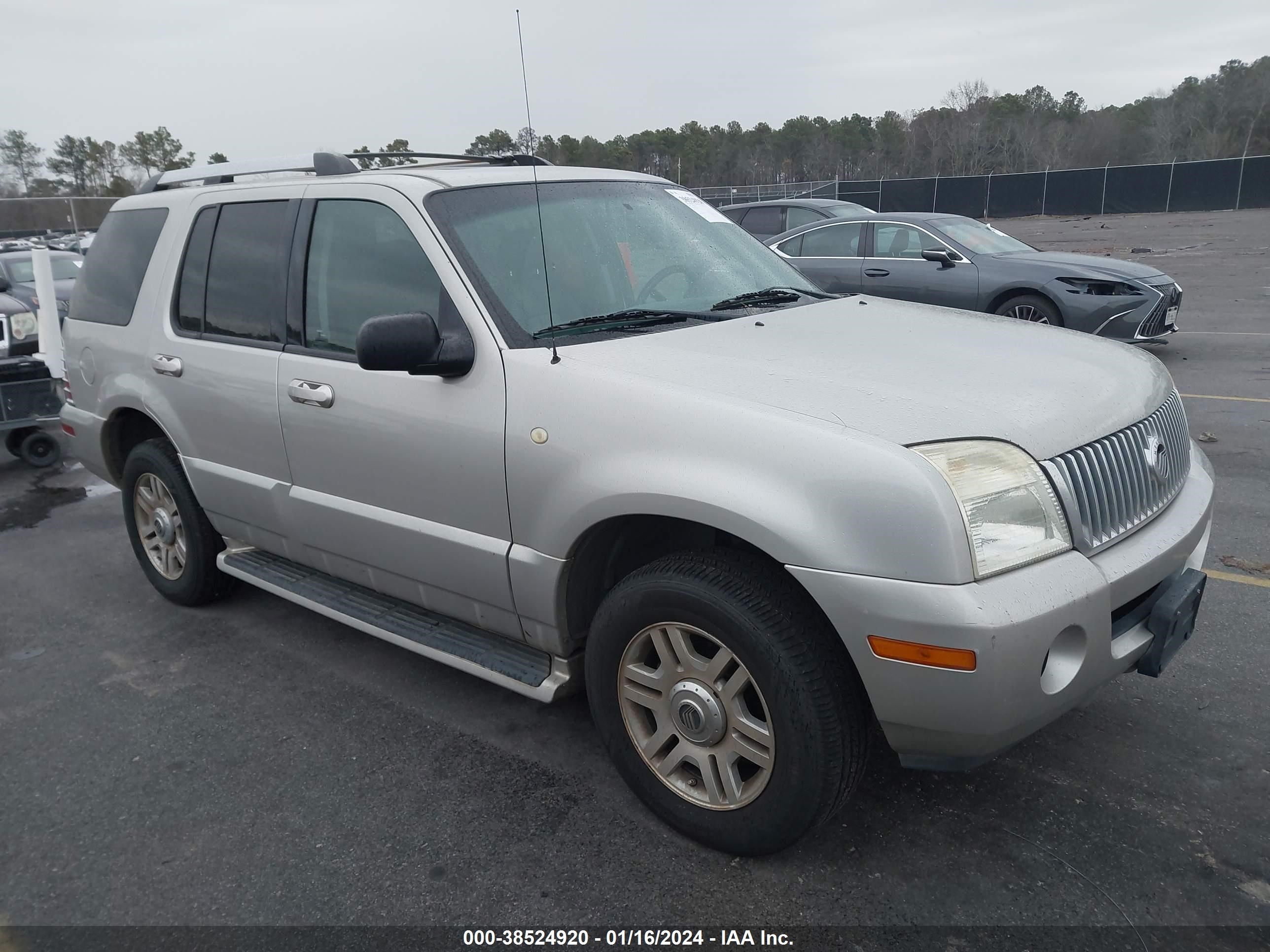 MERCURY MOUNTAINEER 2005 4m2du86k65zj23621