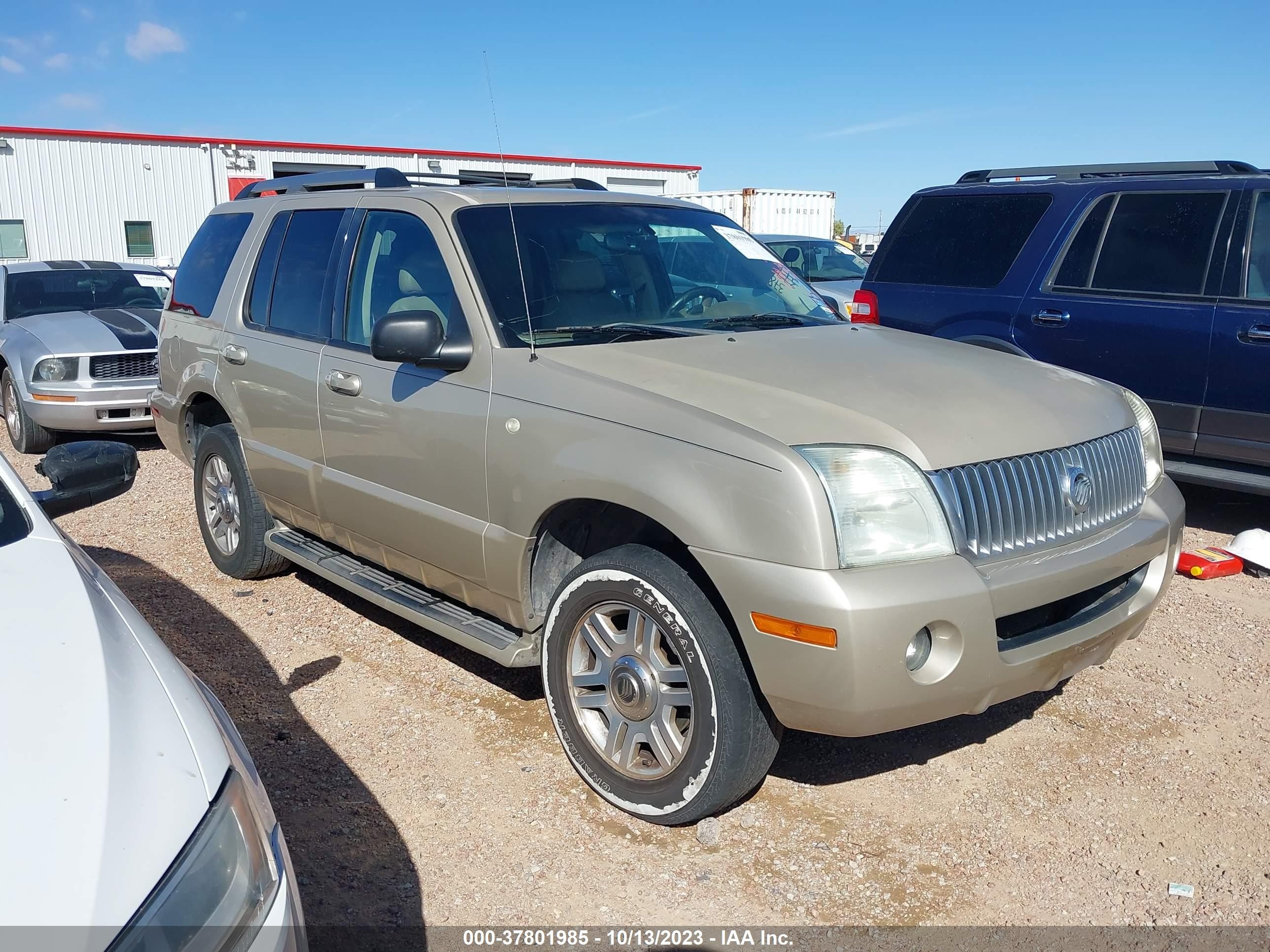 MERCURY MOUNTAINEER 2005 4m2du86w05zj09135