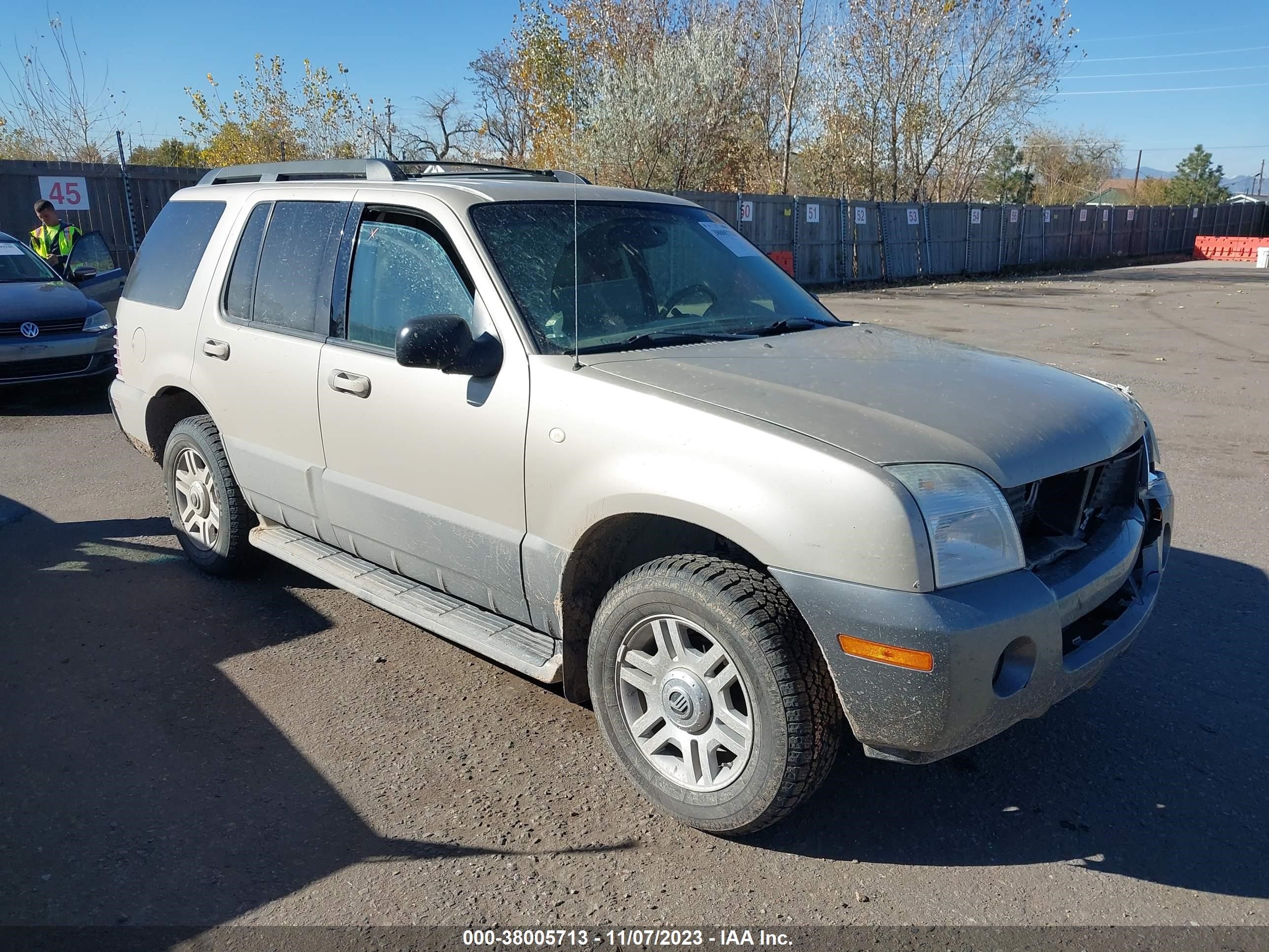 MERCURY MOUNTAINEER 2005 4m2du86w15zj08673