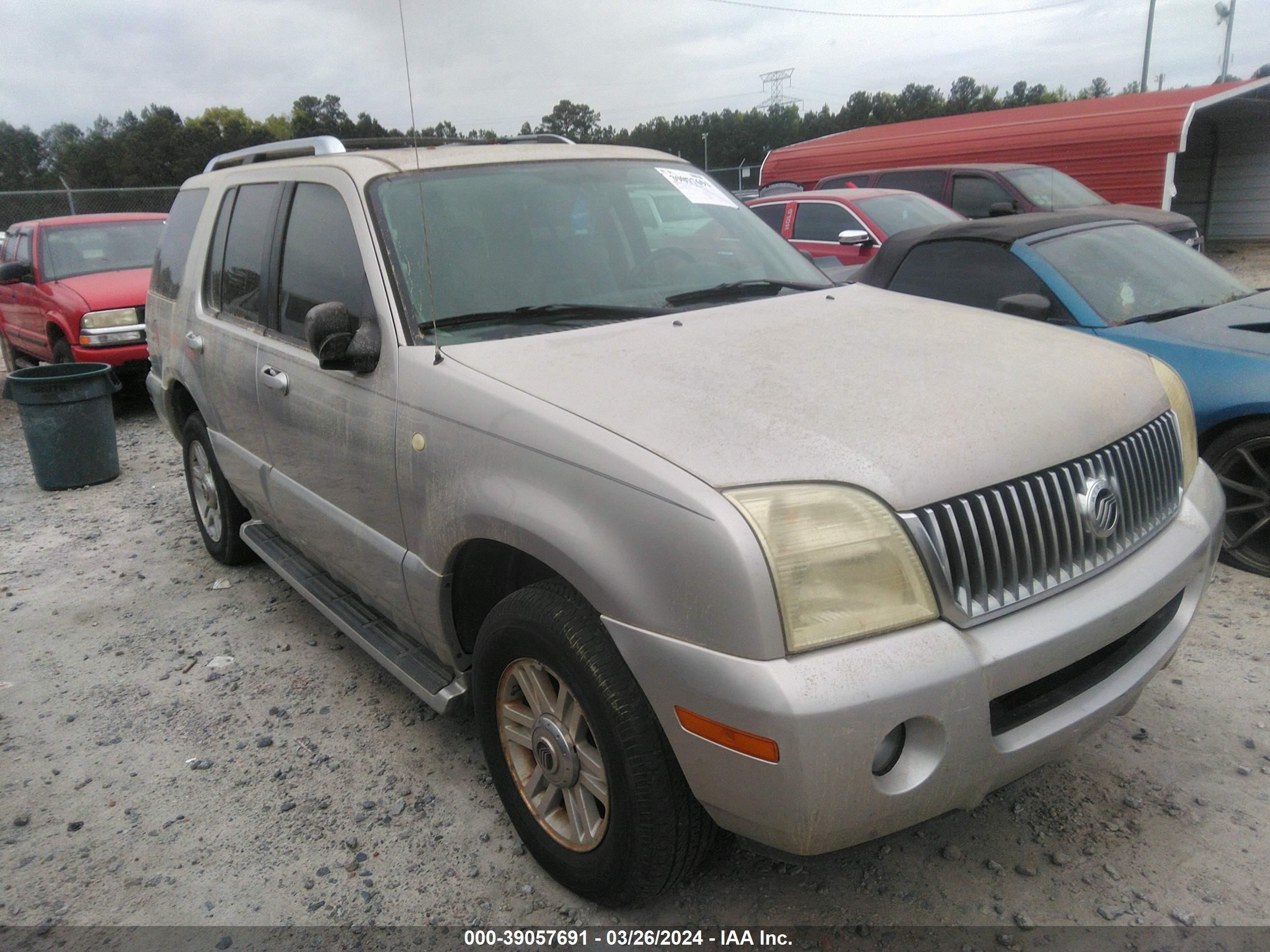 MERCURY MOUNTAINEER 2003 4m2du86w23uj01208