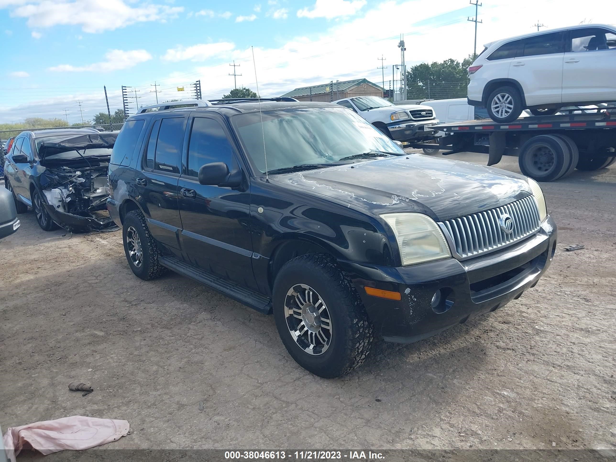 MERCURY MOUNTAINEER 2004 4m2du86w34zj06616