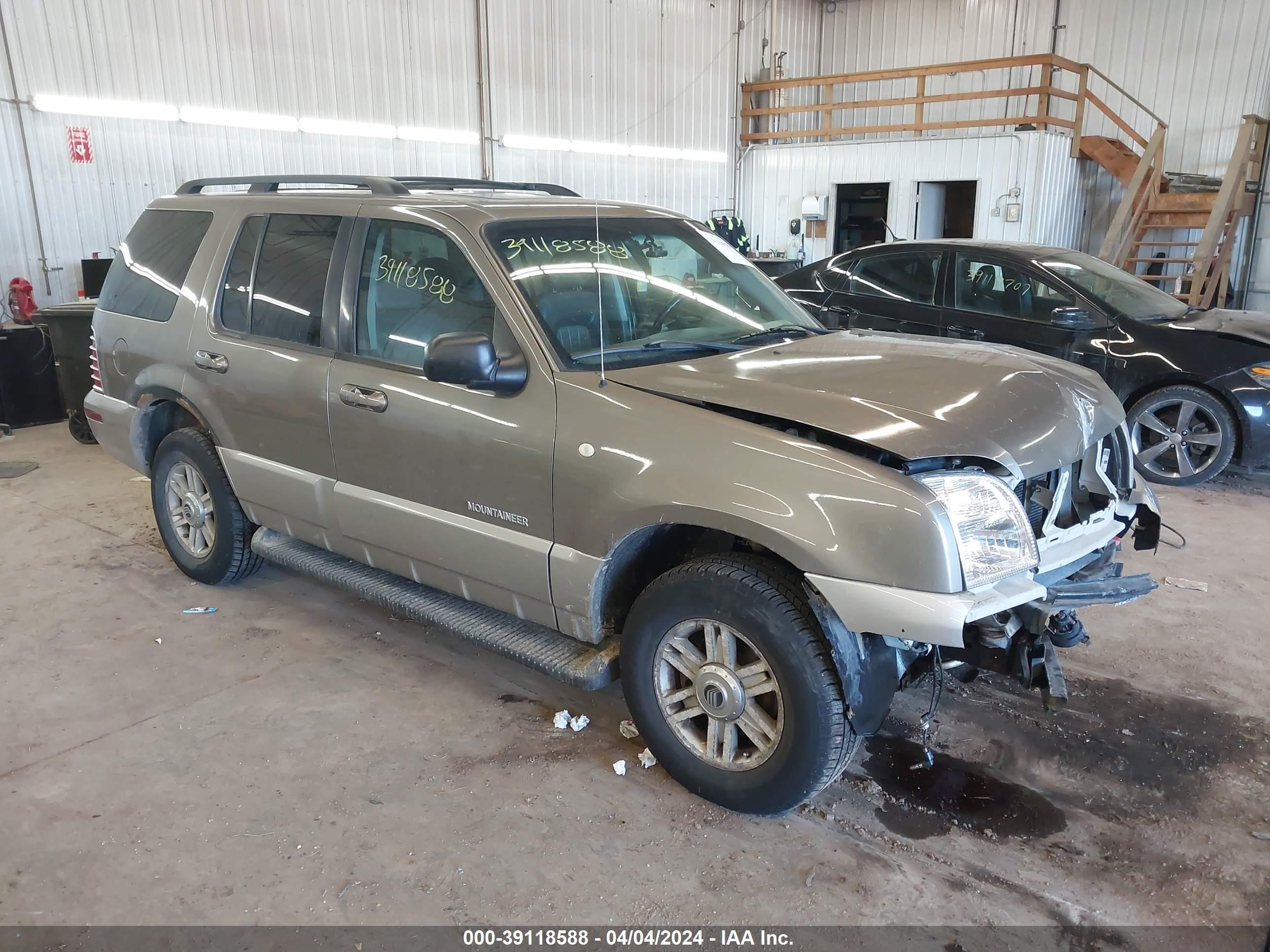 MERCURY MOUNTAINEER 2002 4m2du86w42zj15788