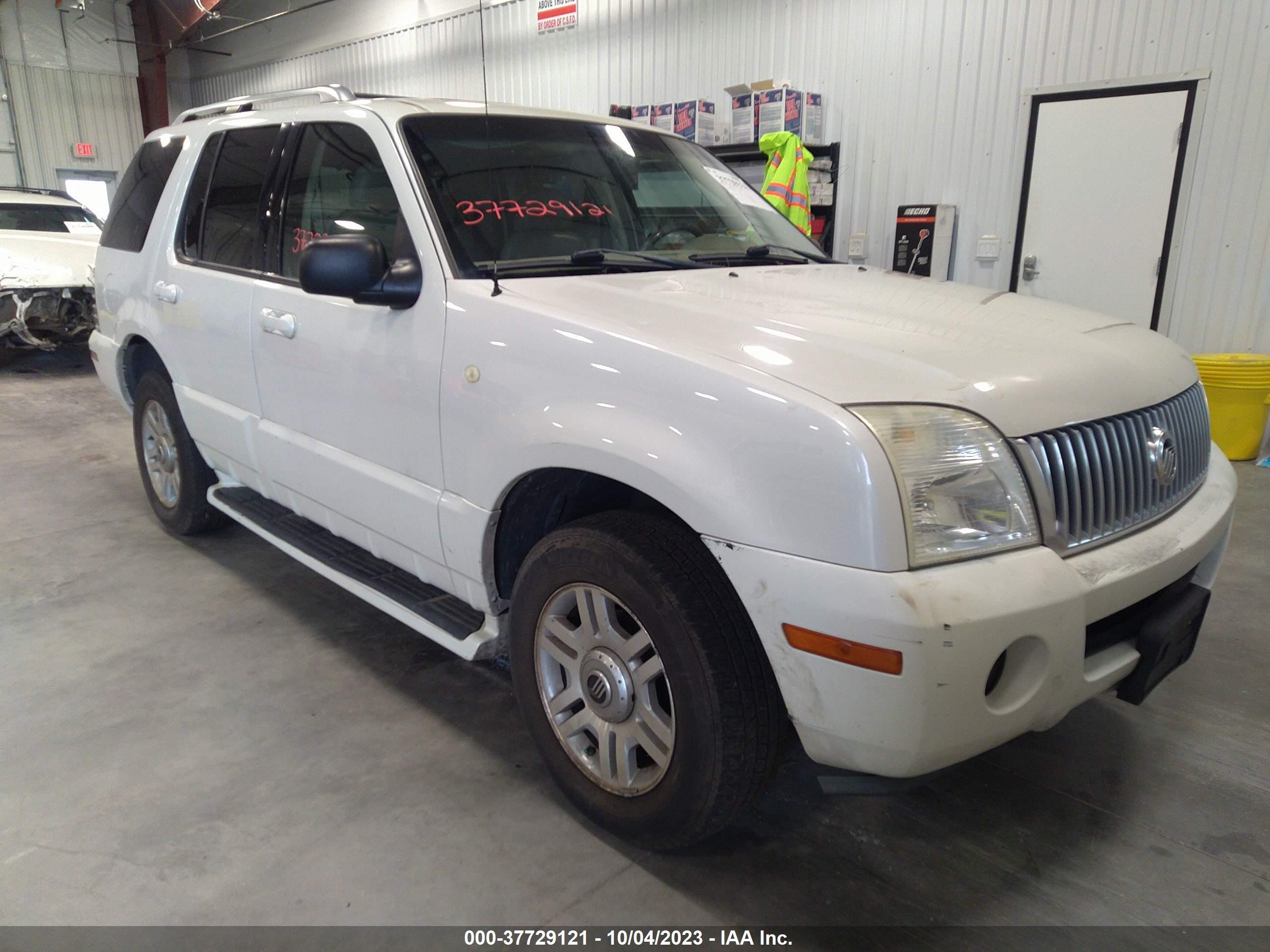 MERCURY MOUNTAINEER 2004 4m2du86w44zj42797