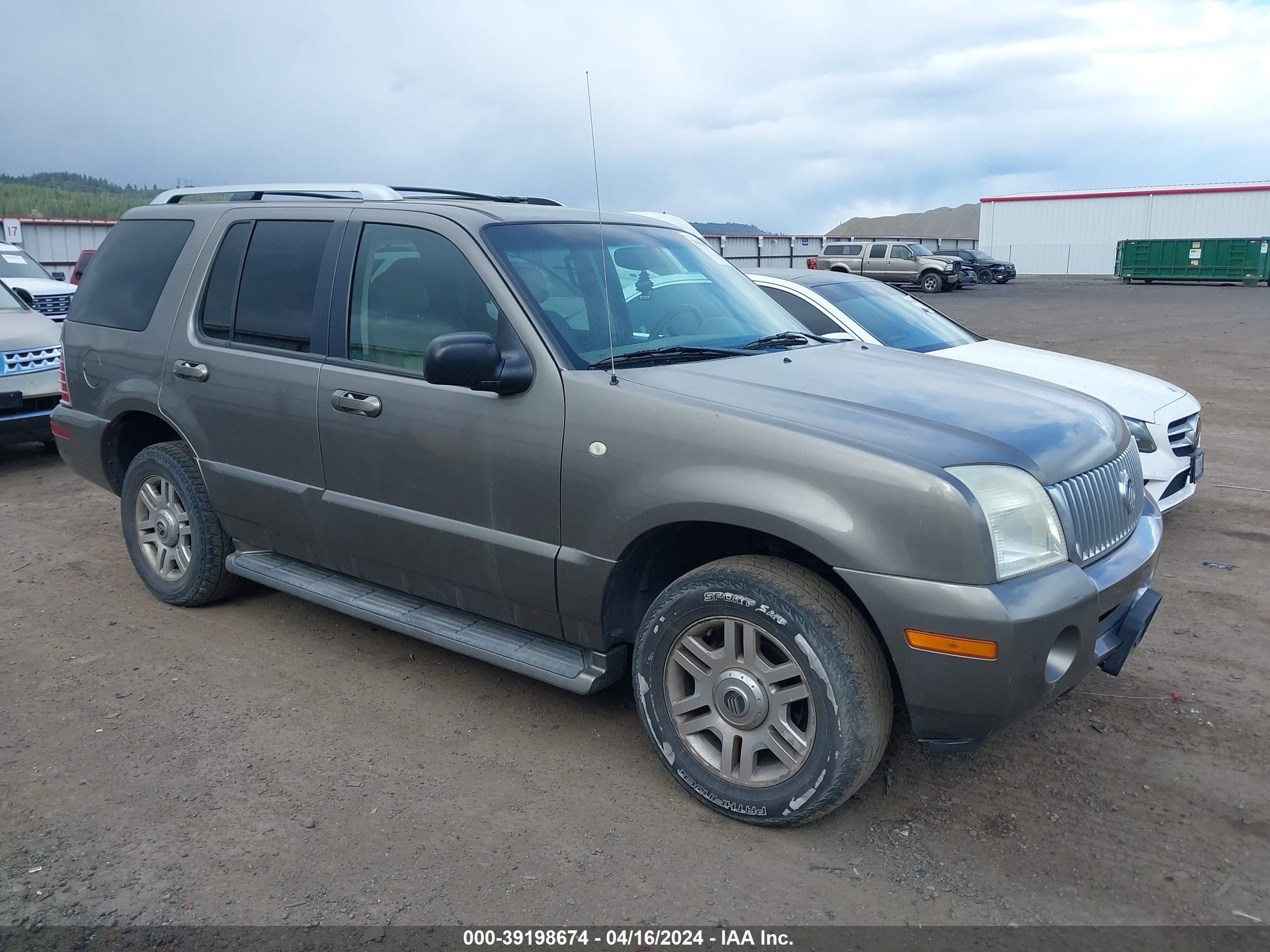 MERCURY MOUNTAINEER 2003 4m2du86w63zj19102