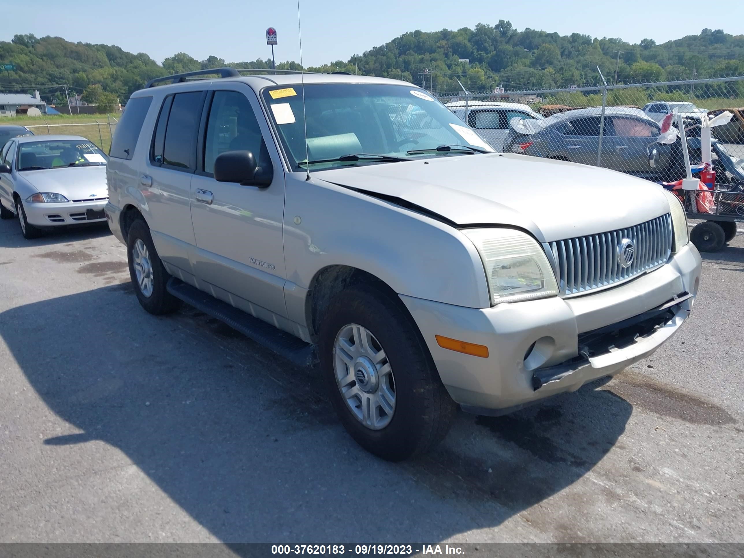 MERCURY MOUNTAINEER 2002 4m2du86w72uj30248