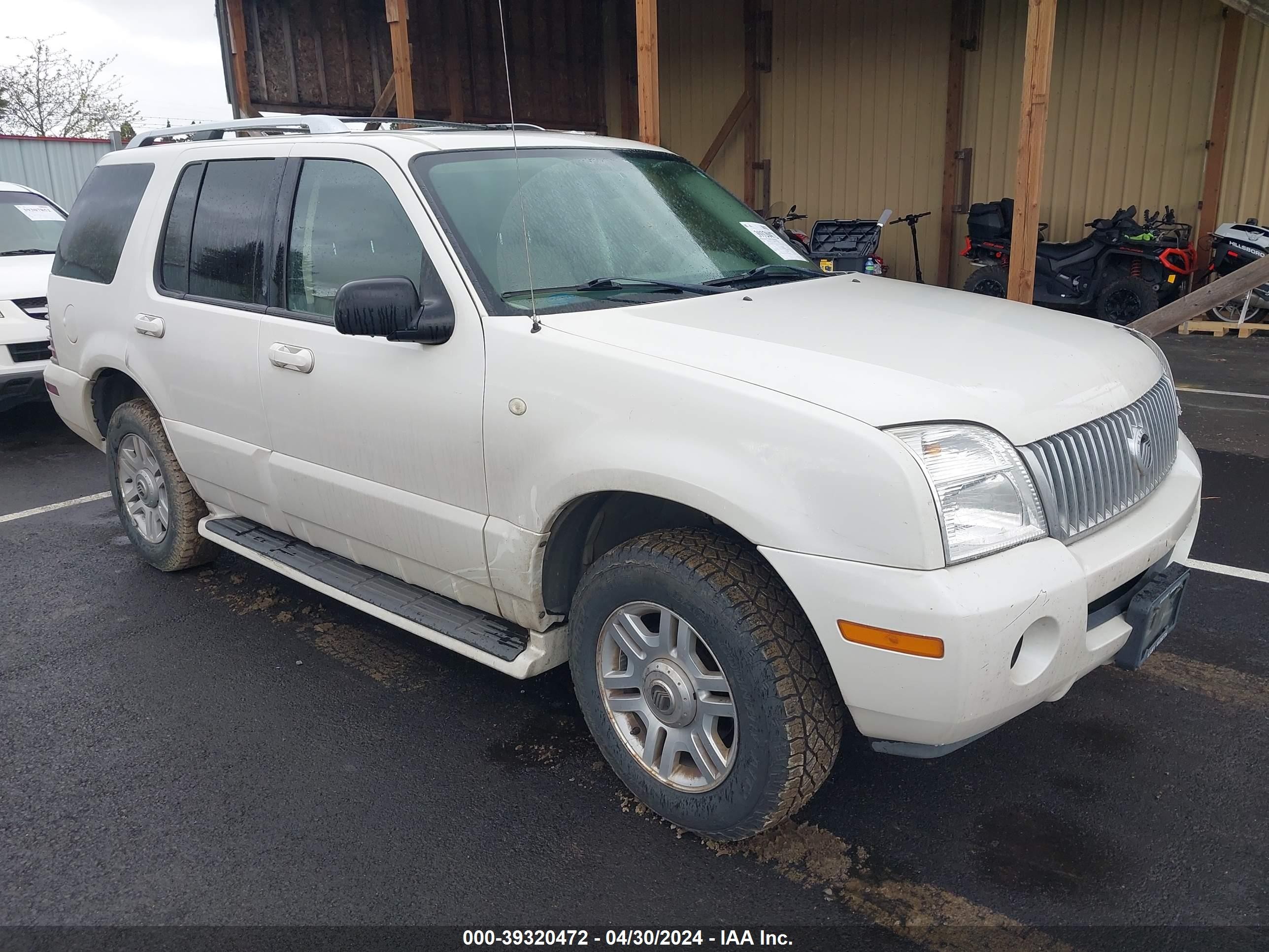 MERCURY MOUNTAINEER 2003 4m2du86w83zj12863