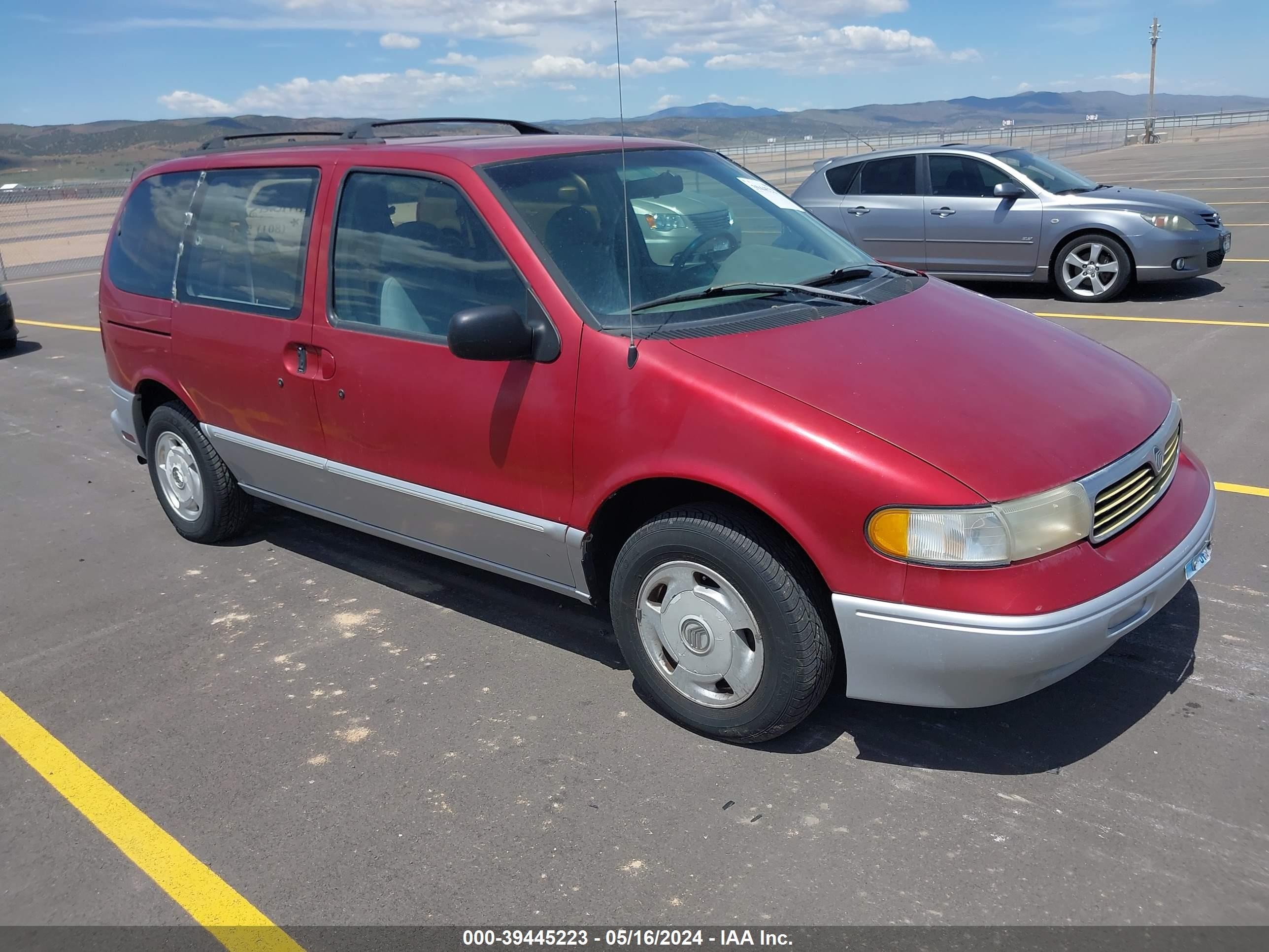 MERCURY VILLAGER 1996 4m2dv11w0tdj40827