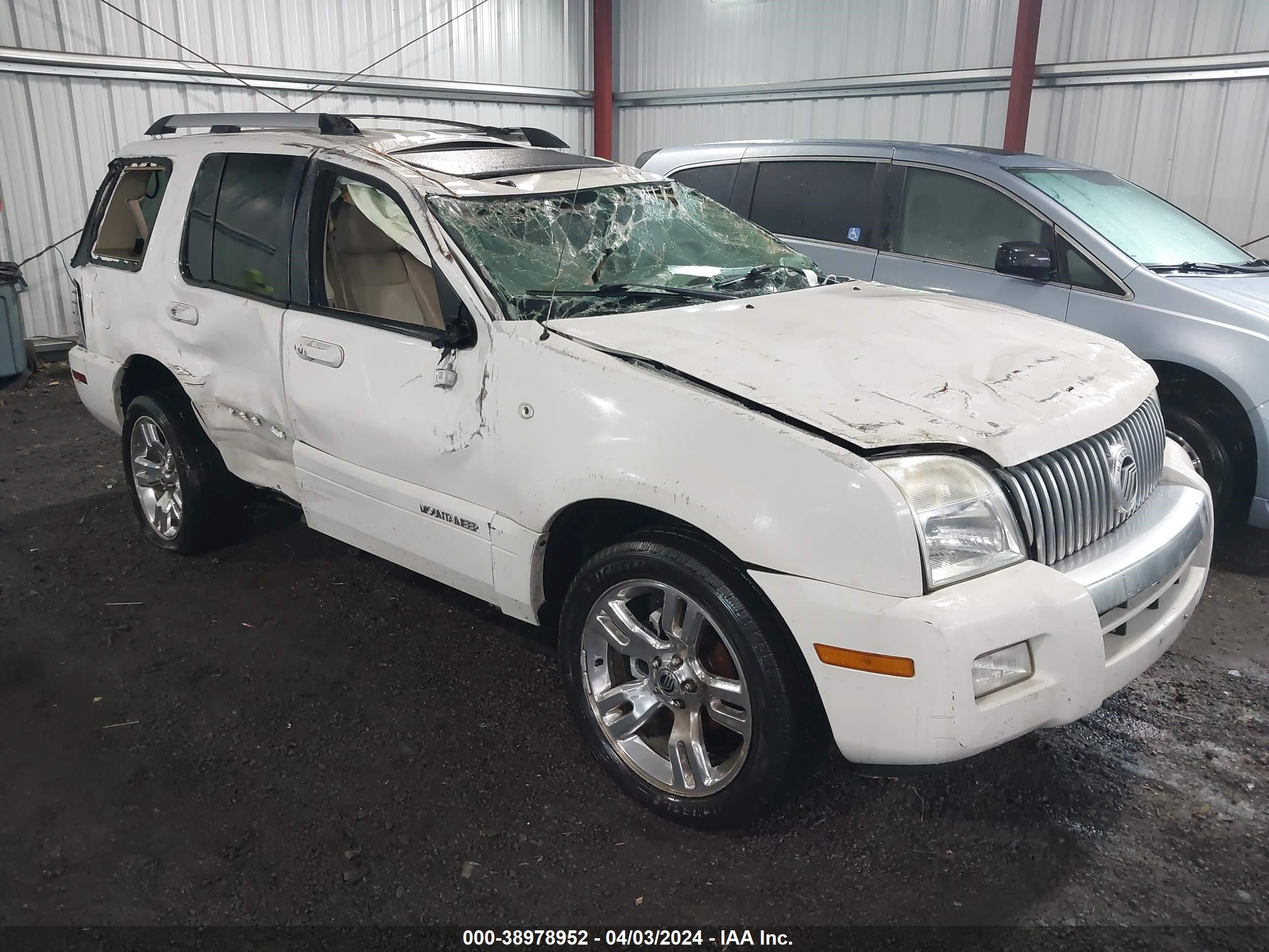 MERCURY MOUNTAINEER 2010 4m2en3je7auj06971