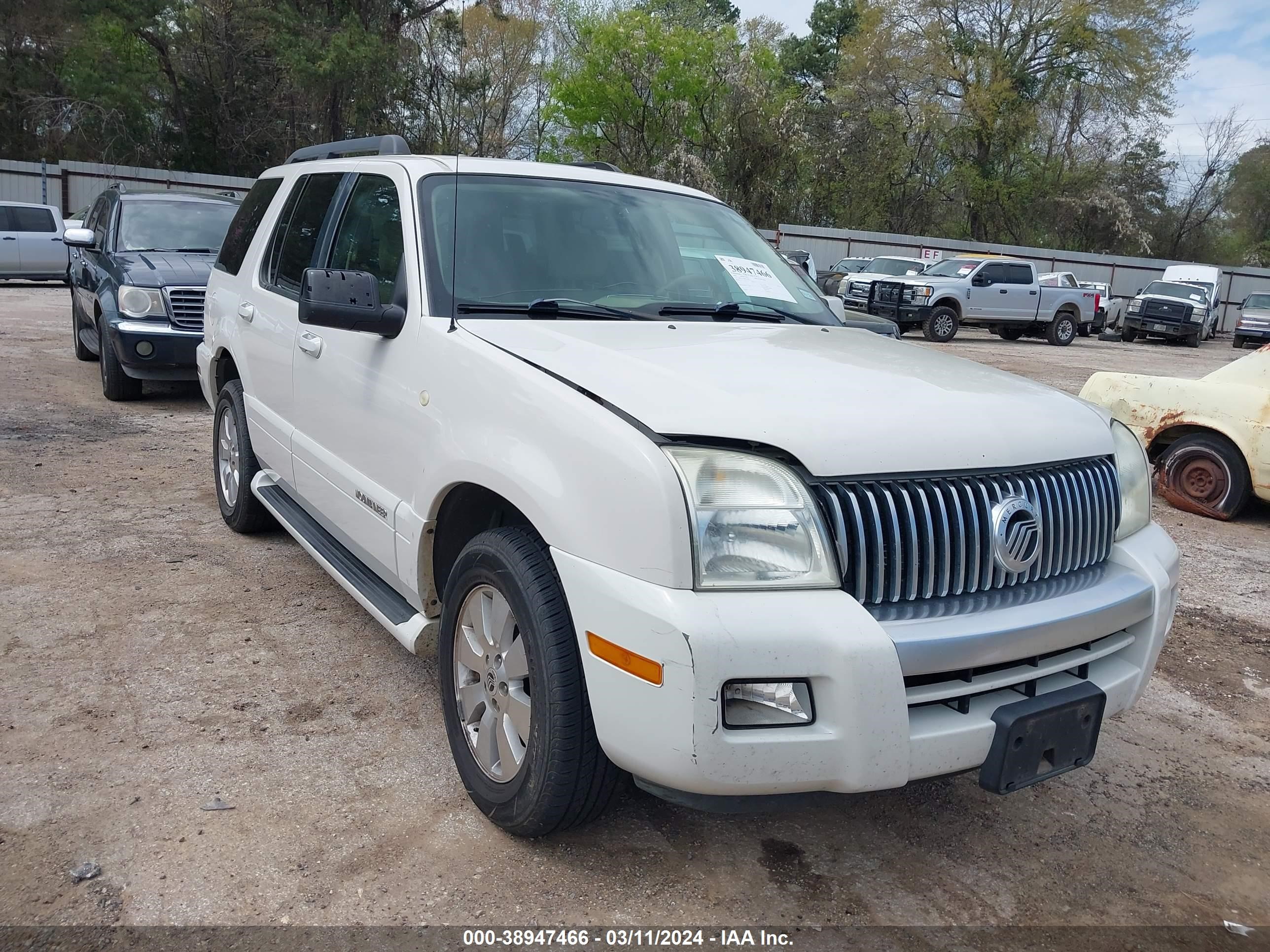 MERCURY MOUNTAINEER 2008 4m2eu37e68uj10563