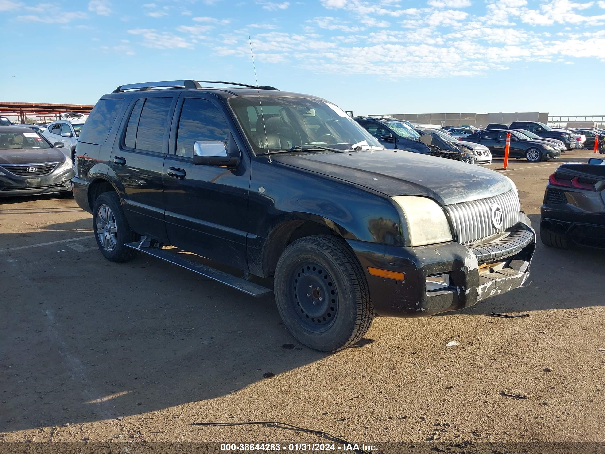 MERCURY MOUNTAINEER 2008 4m2eu38818uj09782