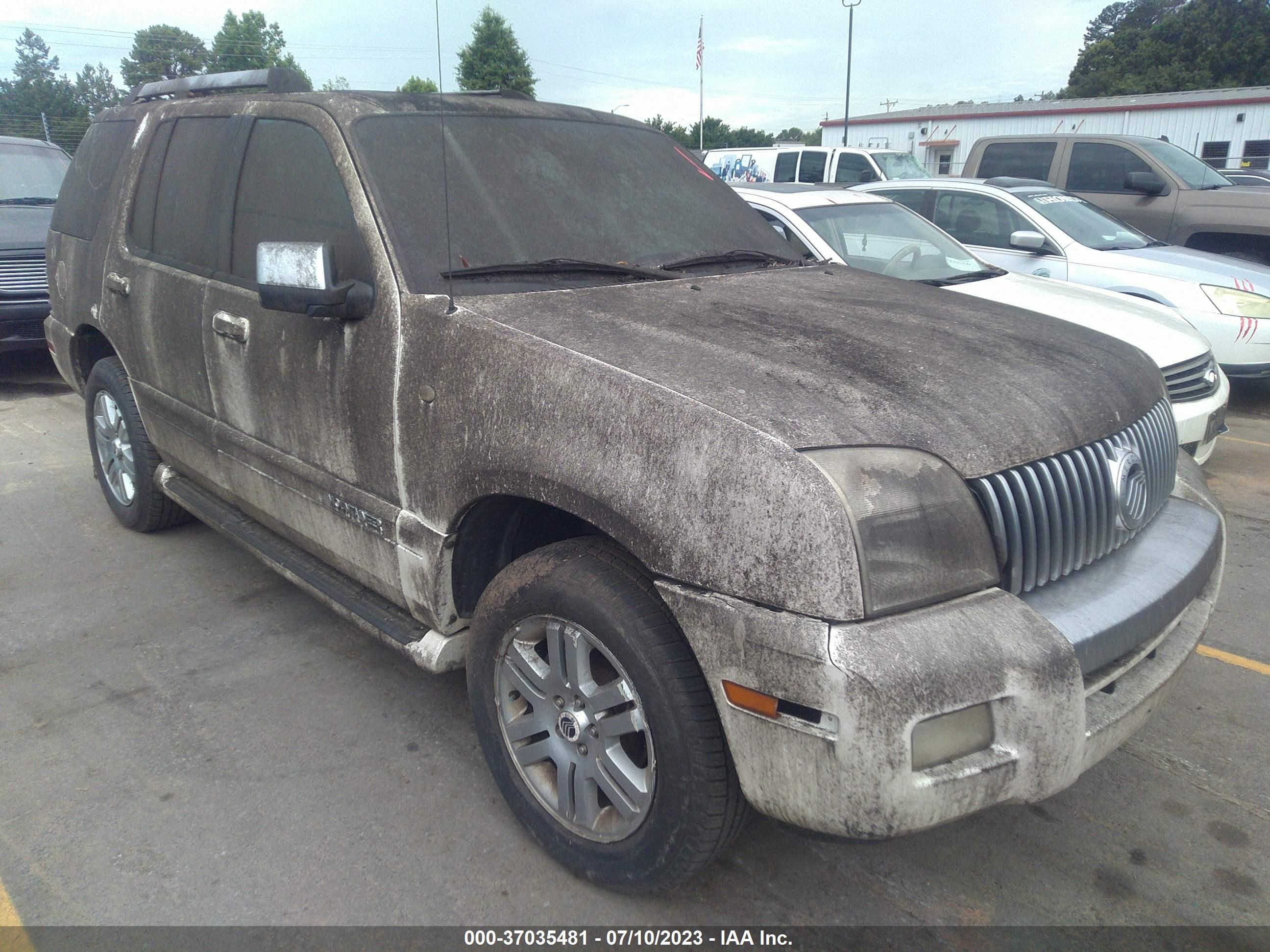 MERCURY MOUNTAINEER 2007 4m2eu38827uj01835