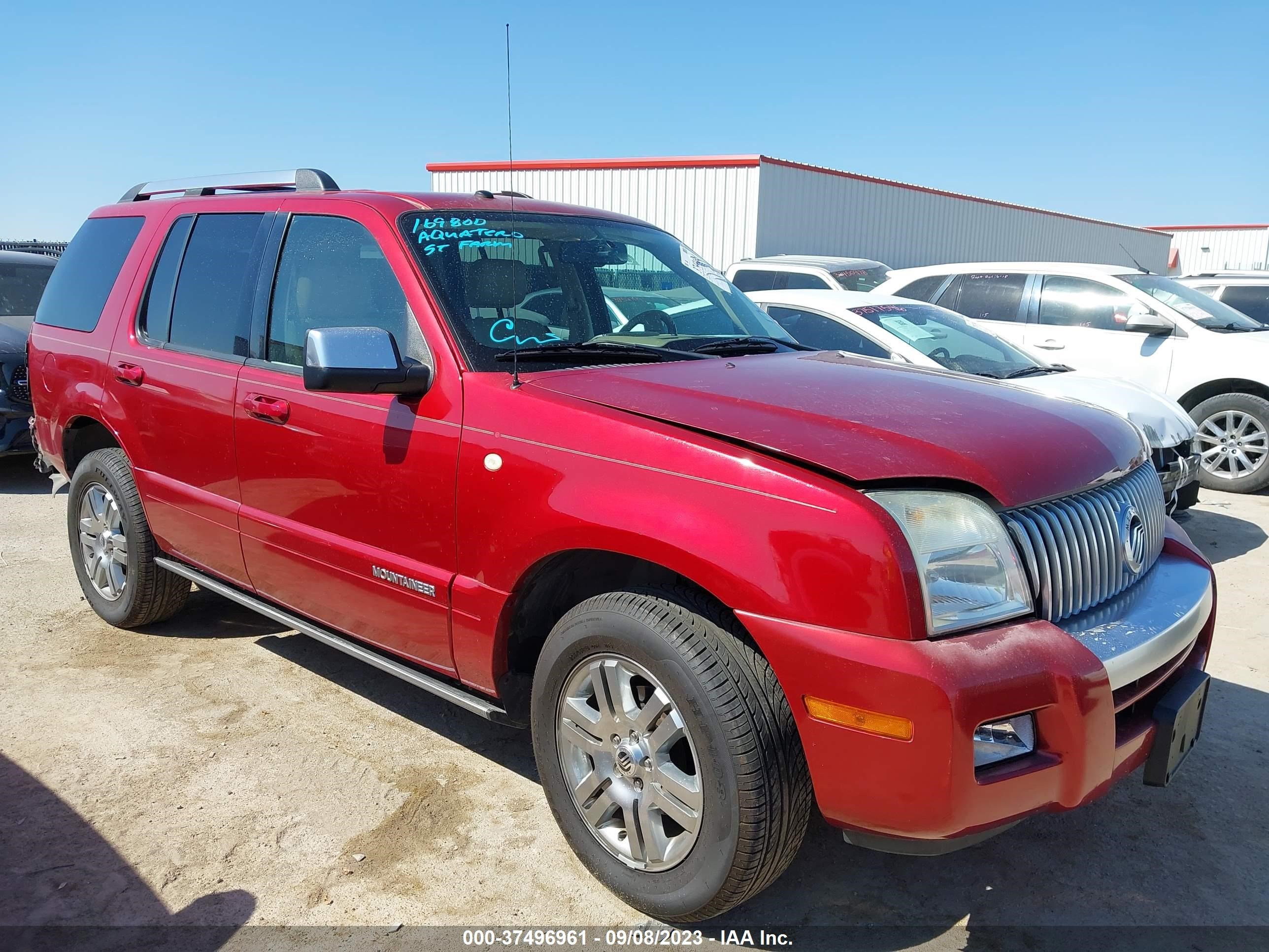 MERCURY MOUNTAINEER 2007 4m2eu38e07uj10457