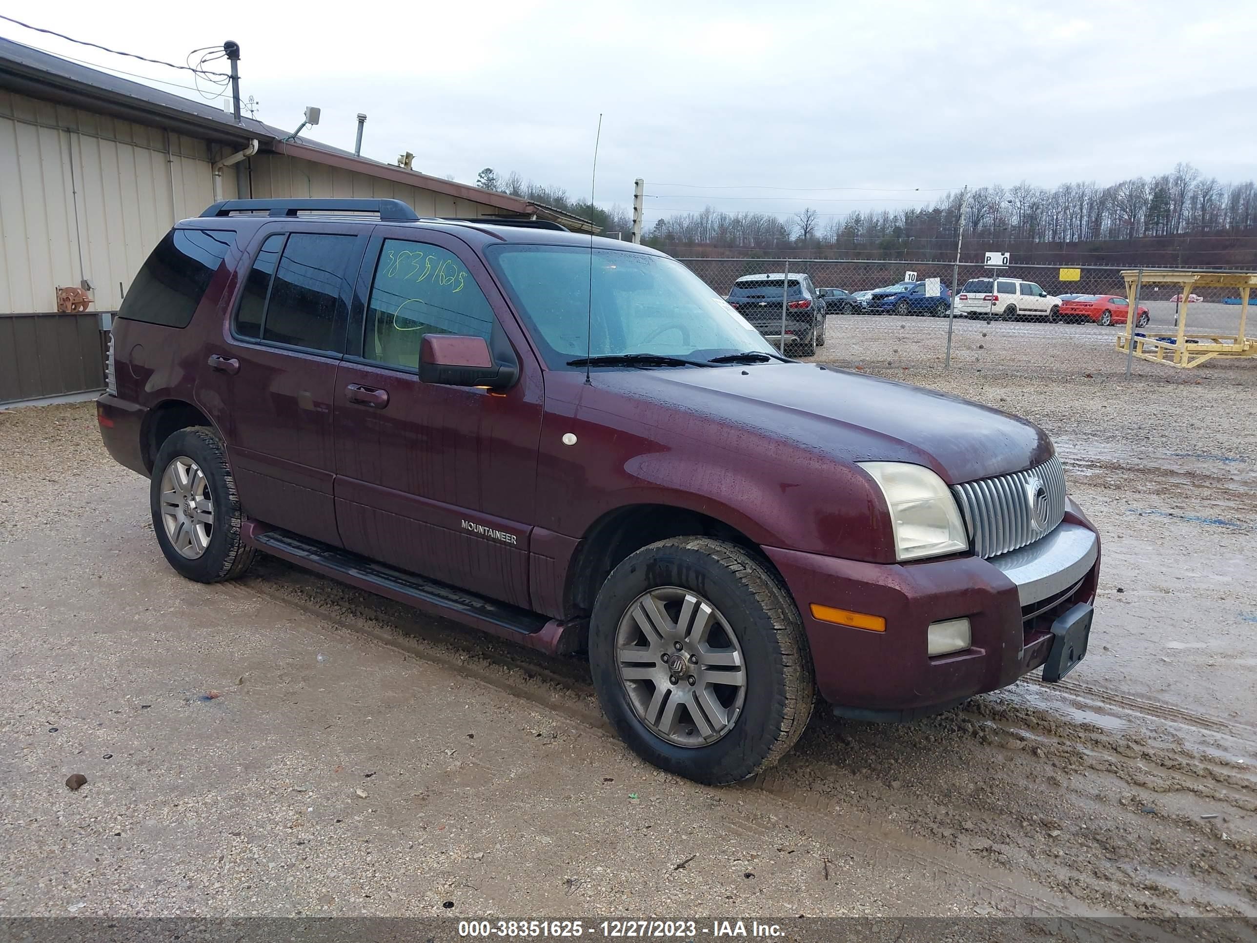 MERCURY MOUNTAINEER 2007 4m2eu47e77uj06221