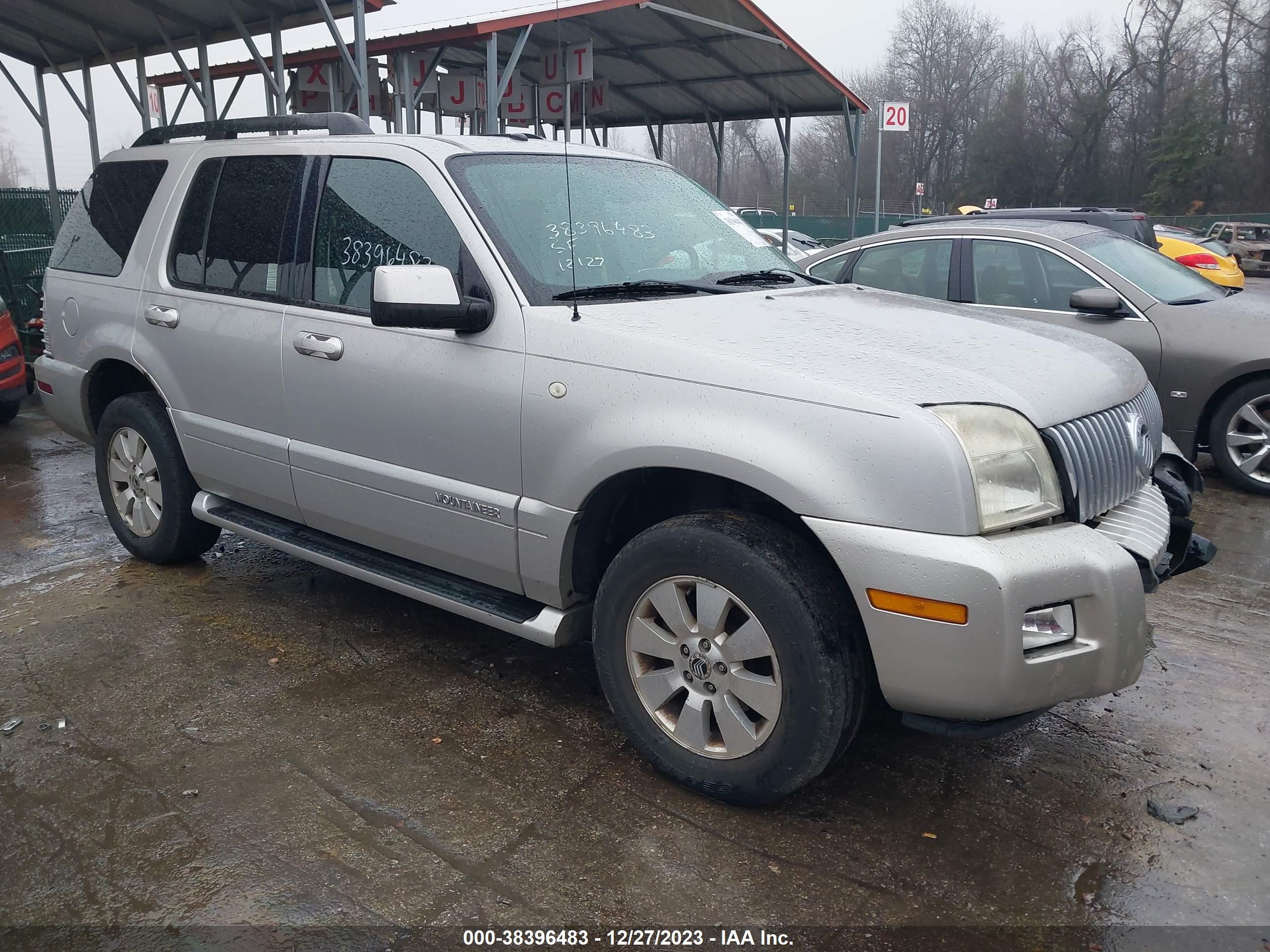 MERCURY MOUNTAINEER 2008 4m2eu47e98uj04844