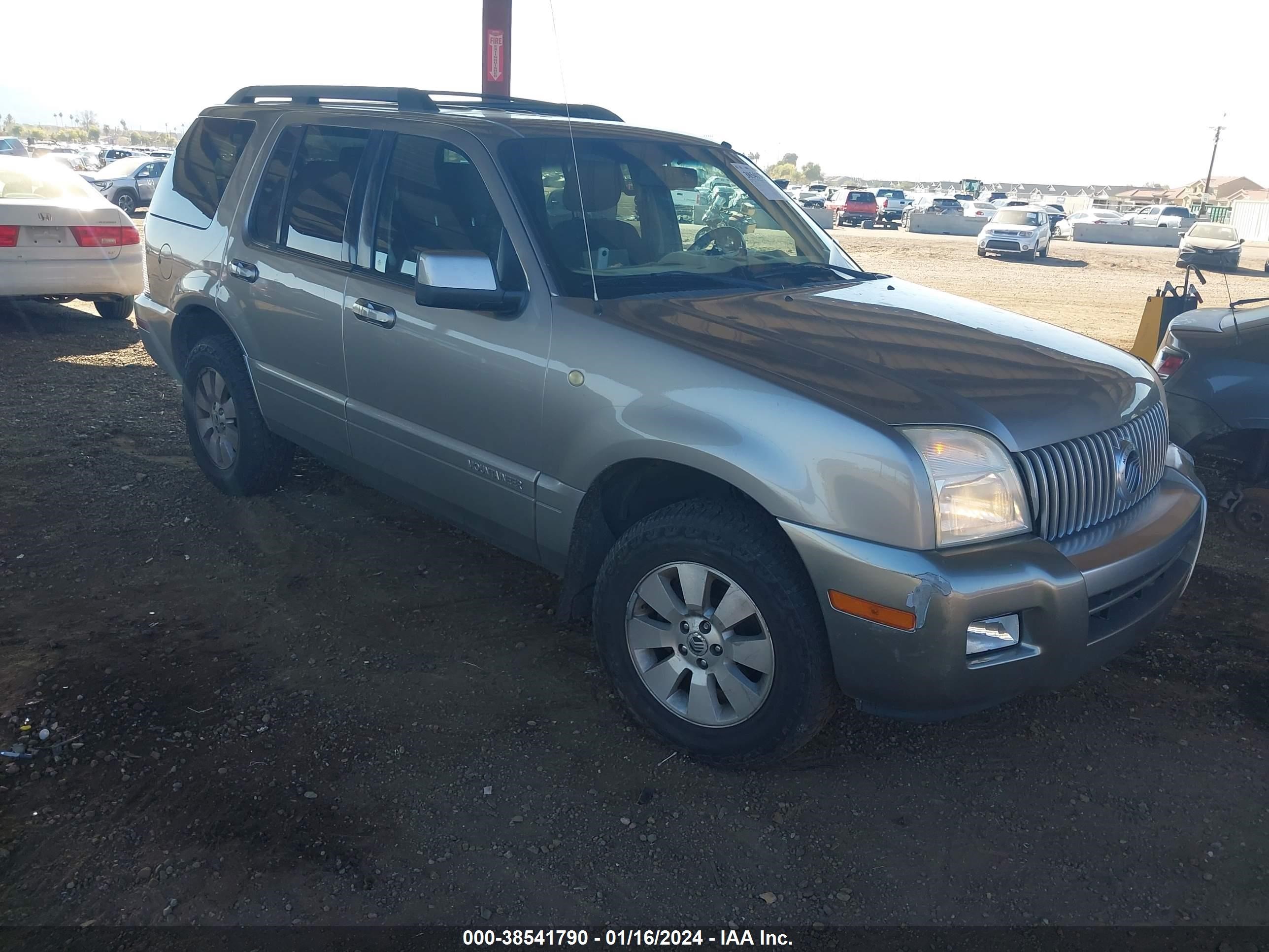 MERCURY MOUNTAINEER 2008 4m2eu47ex8uj15349